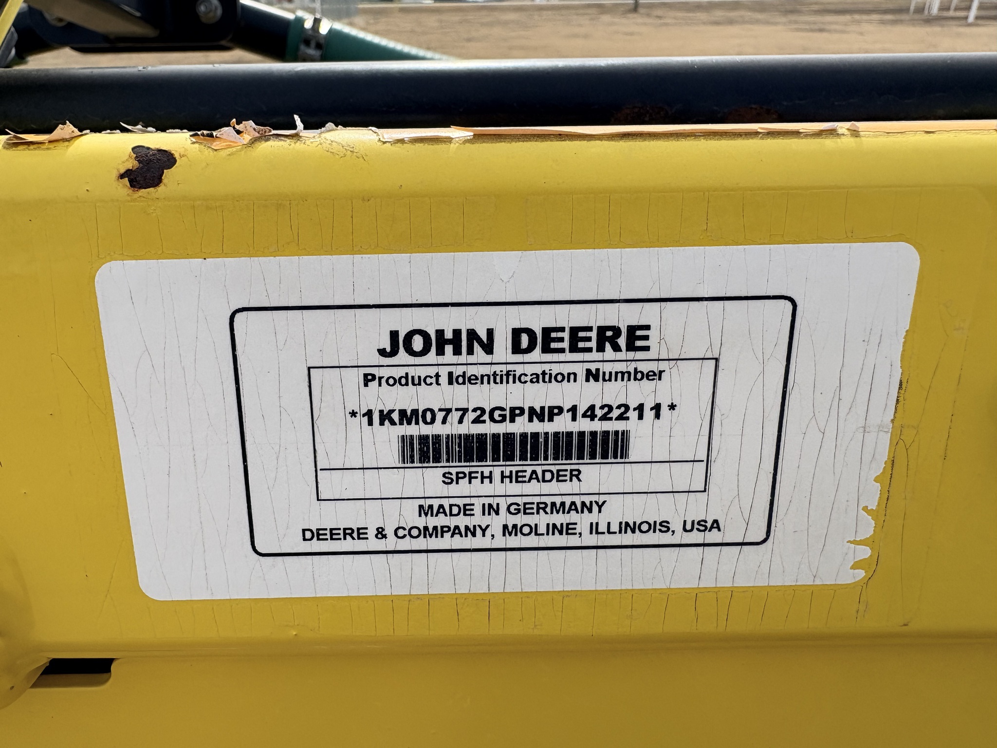2023 John Deere 772 Corn Head