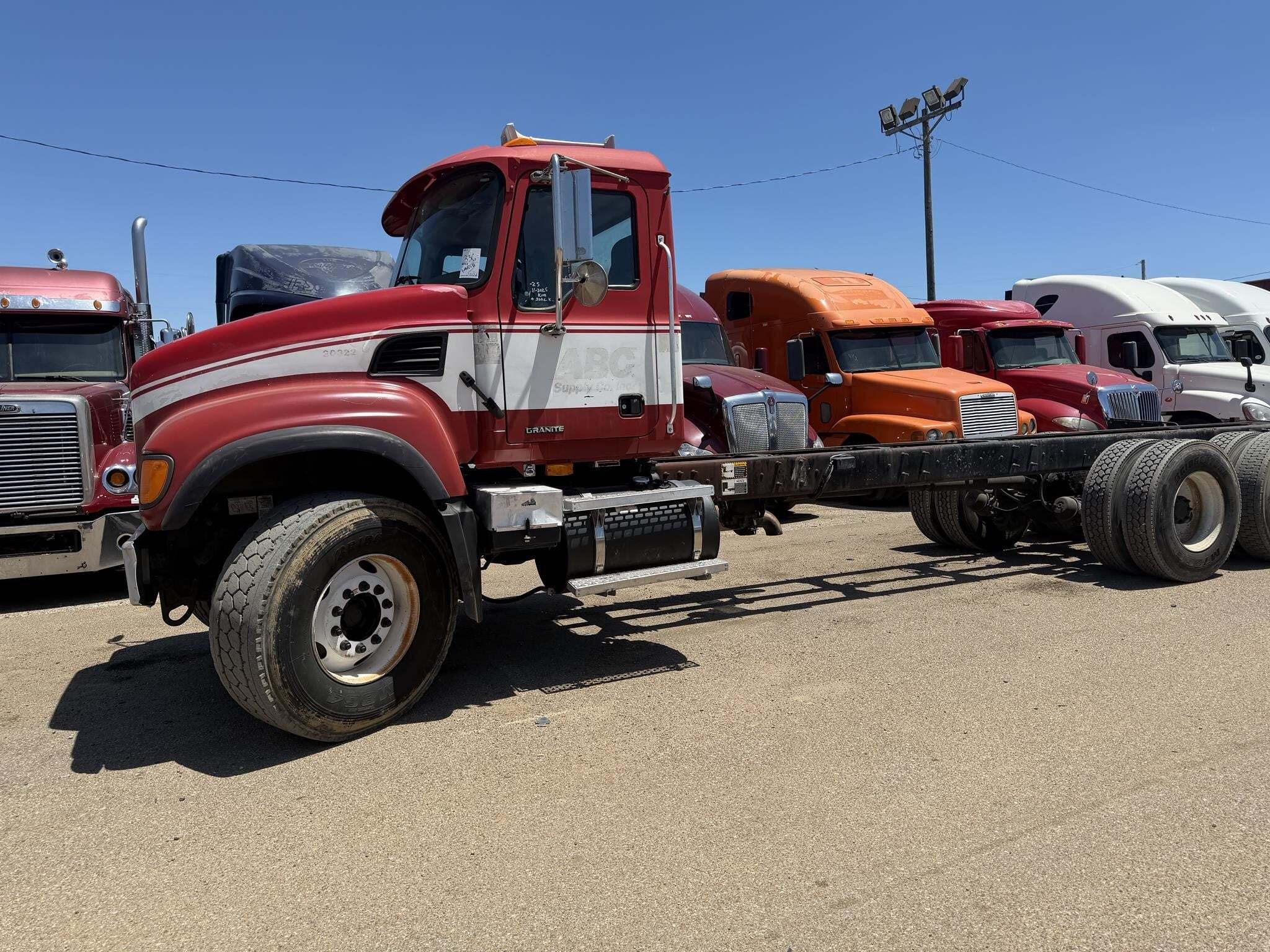 2007 Mack Granite CV713 Dump Trucks/Trailer