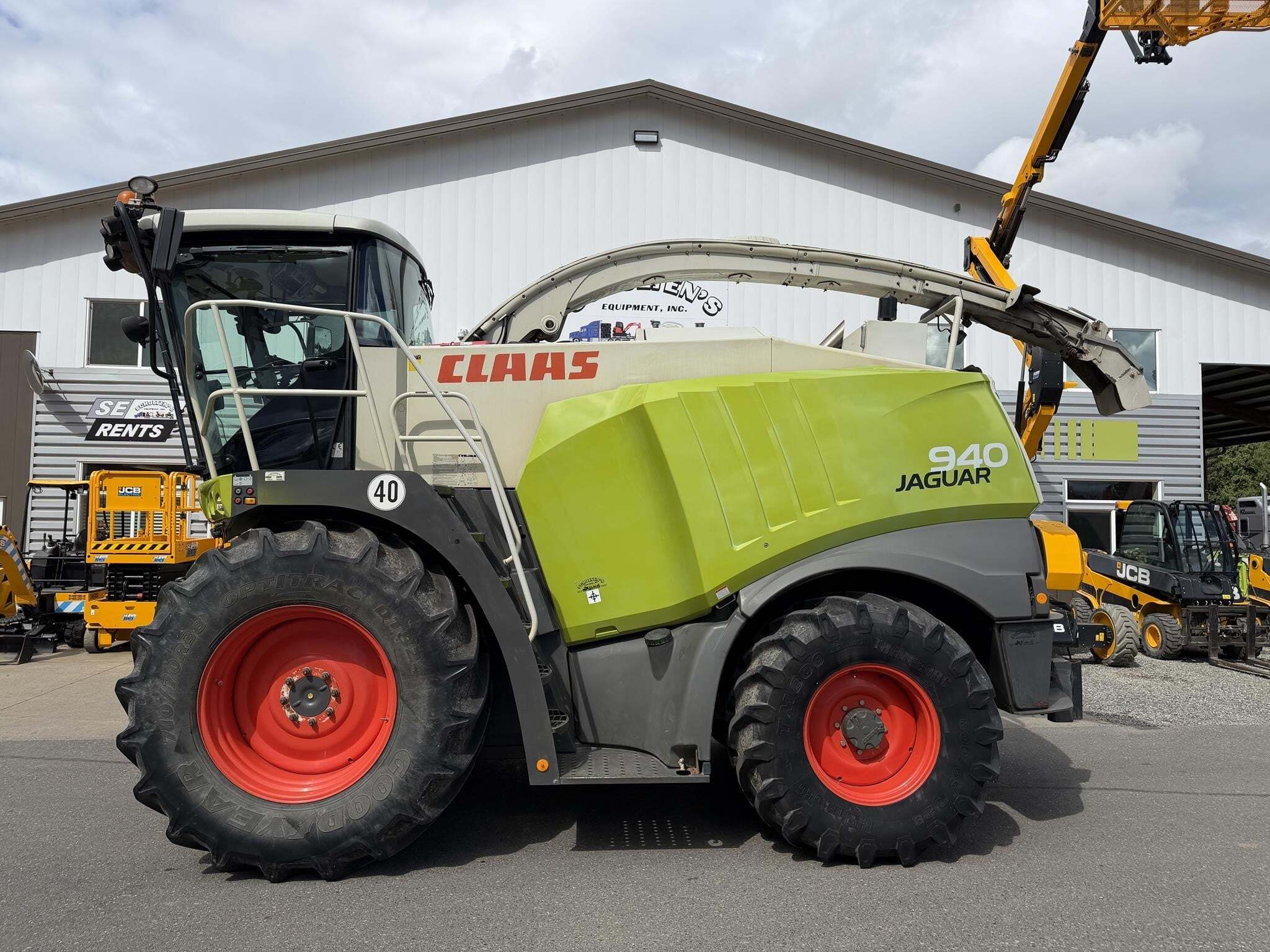 2012 Claas Jaguar 940 Self-Propelled Forage Harvester