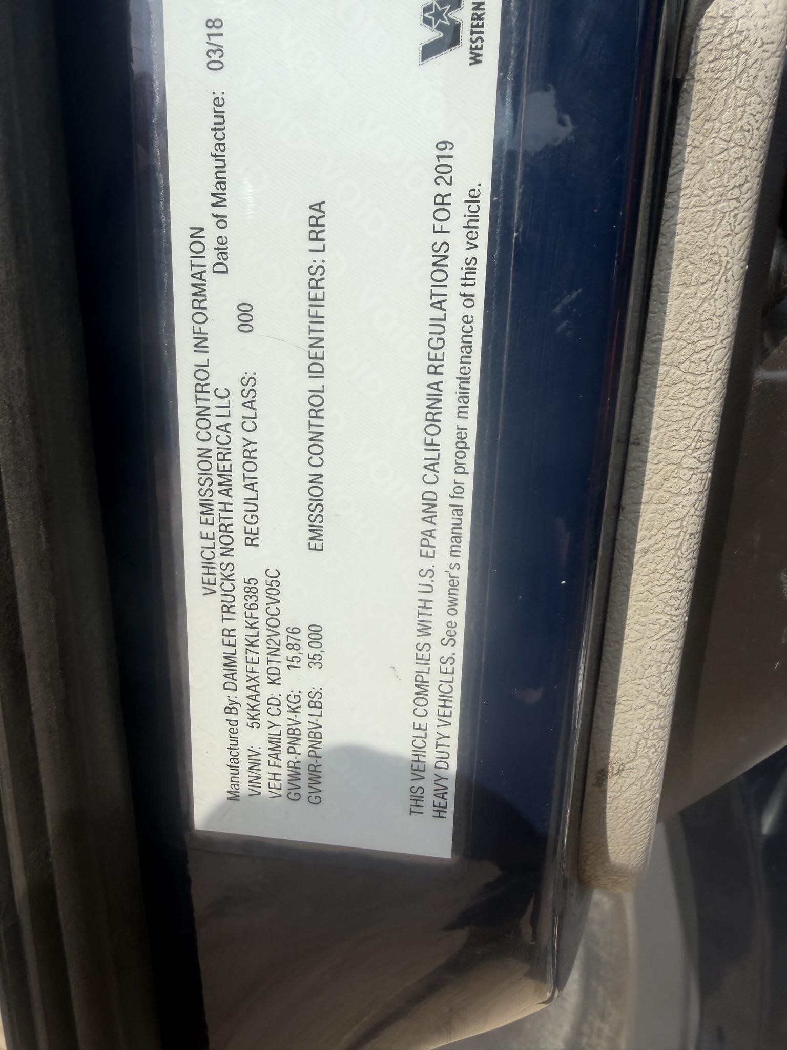 2019 Western Star 4700 Semi Trucks/Trailer