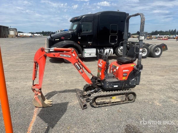 Used Kubota K008-3 Mini Excavators for Sale - 5 Listings