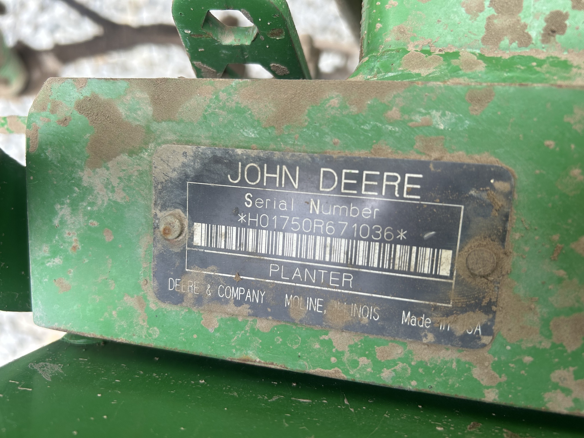 1997 John Deere 1750 Planter