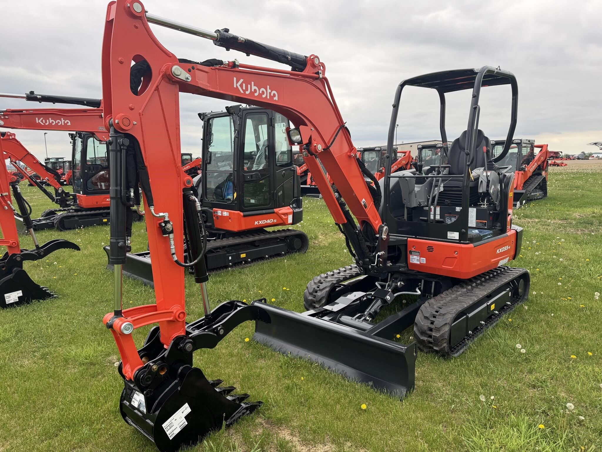 2026 Kubota KX033-4 Mini Excavator