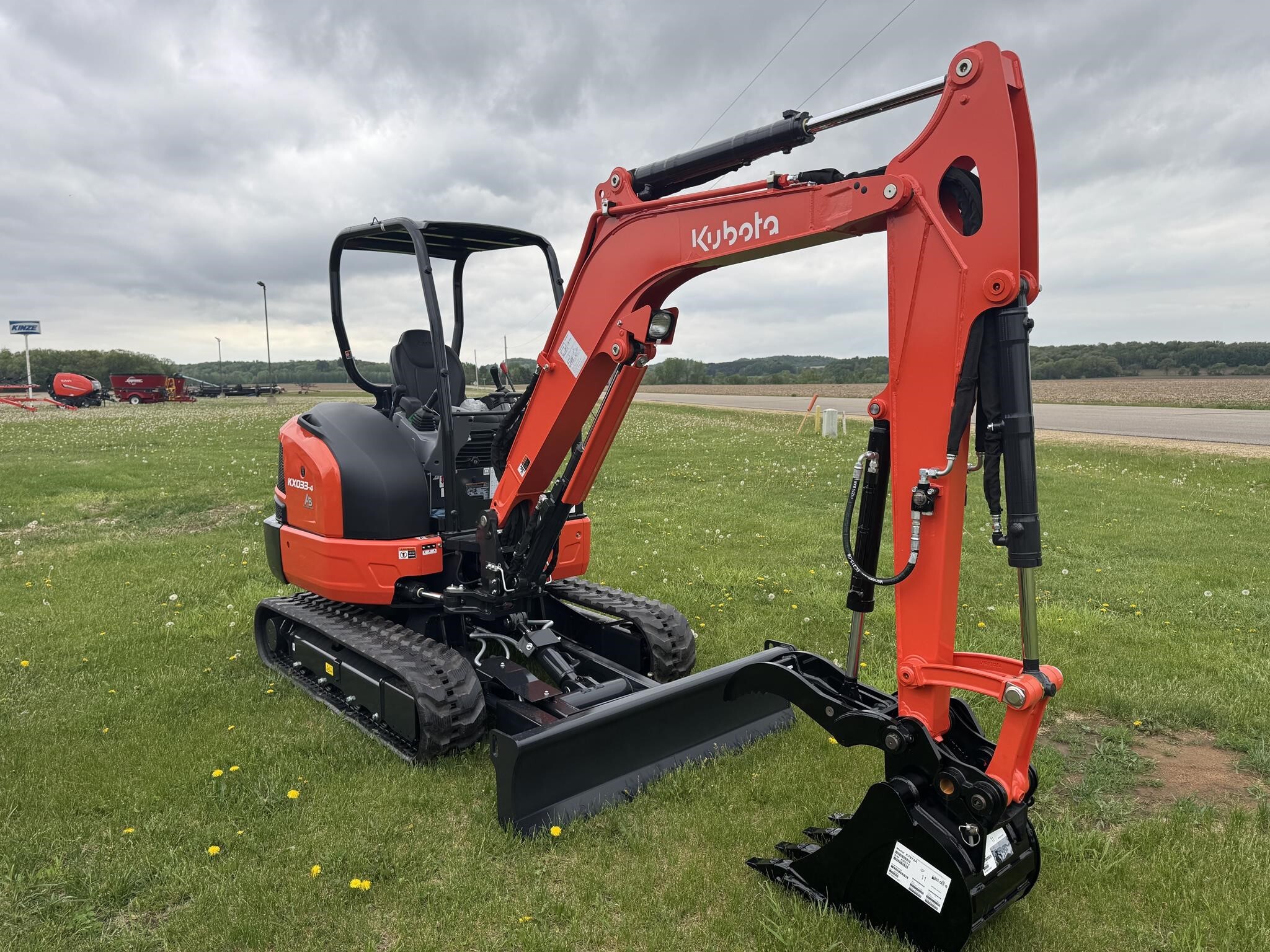 2026 Kubota KX033-4 Mini Excavator