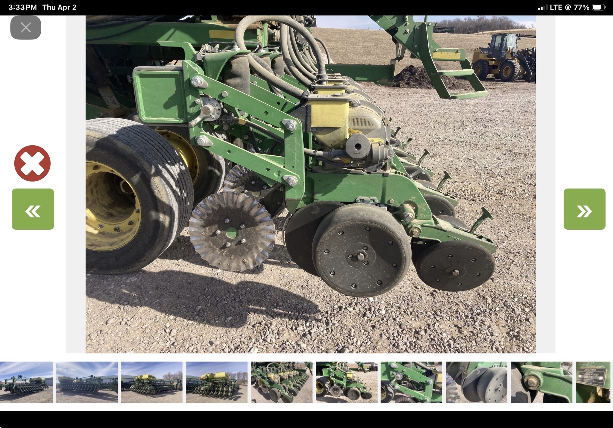 2010 John Deere DB60 Planter