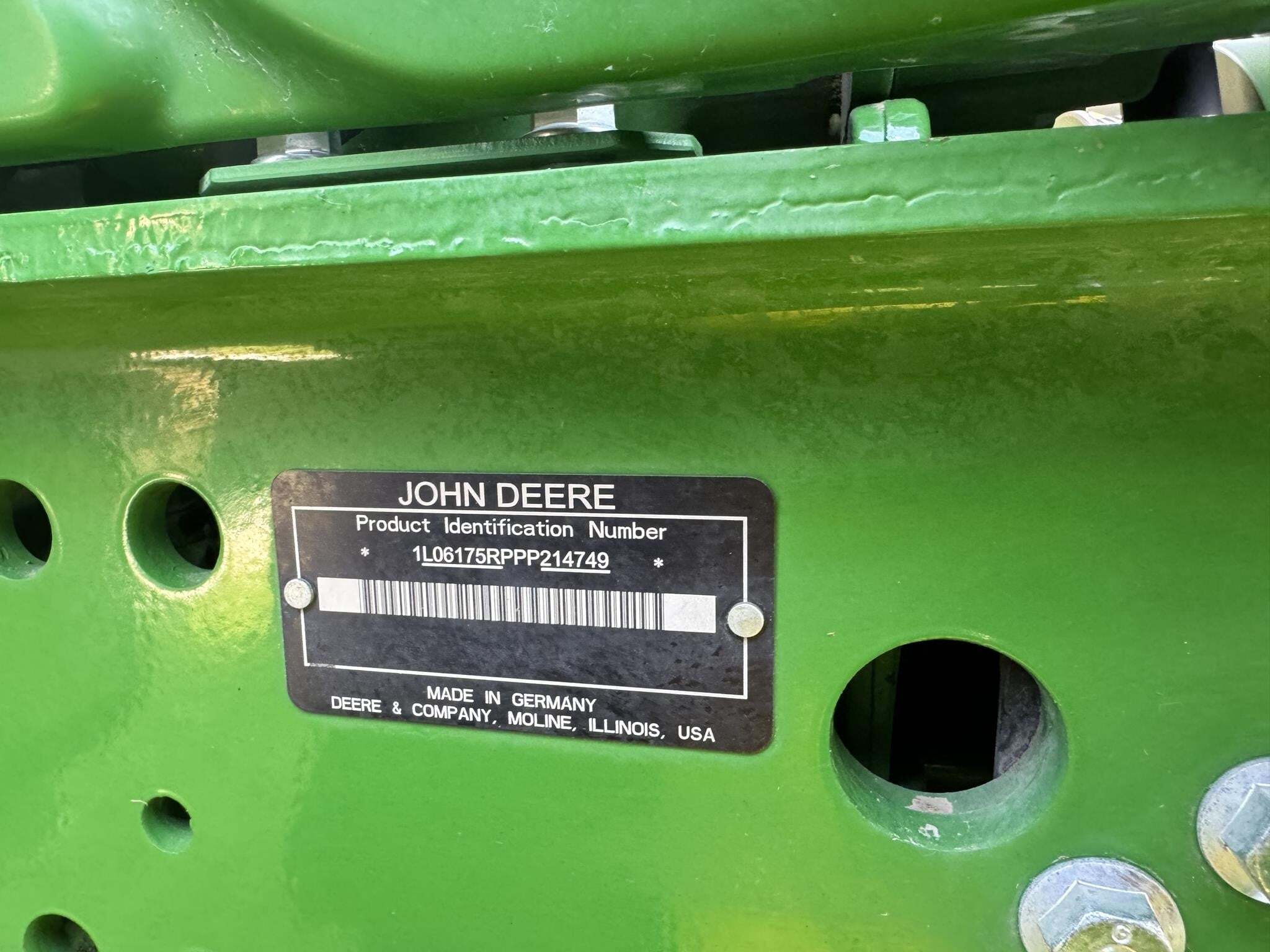 2024 John Deere 6R 175 Tractor