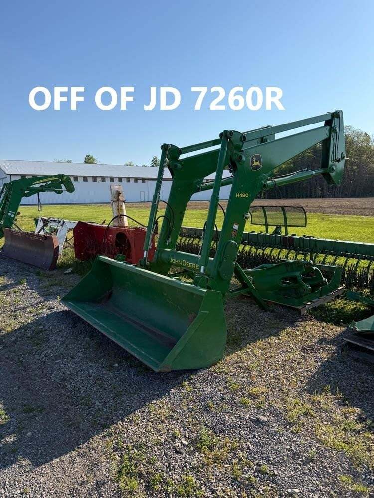  John Deere H480 Front End Loader