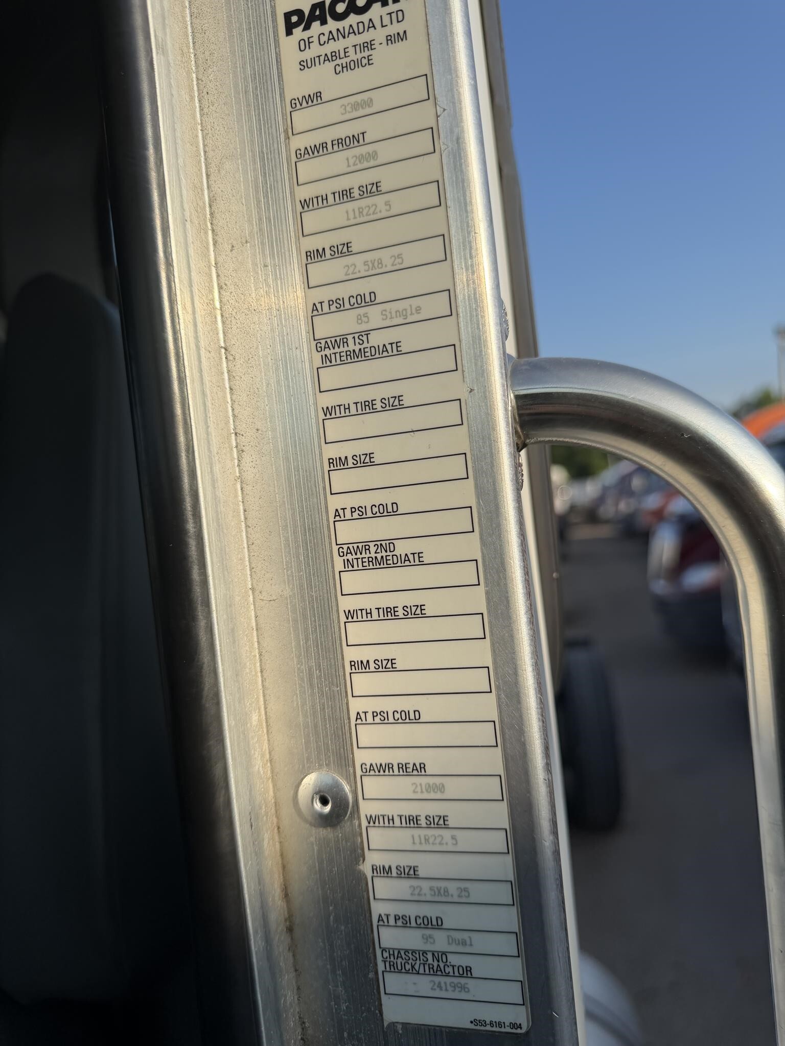 2019 Kenworth T370 Miscellaneous