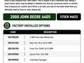 2001 John Deere 6405 Tractor