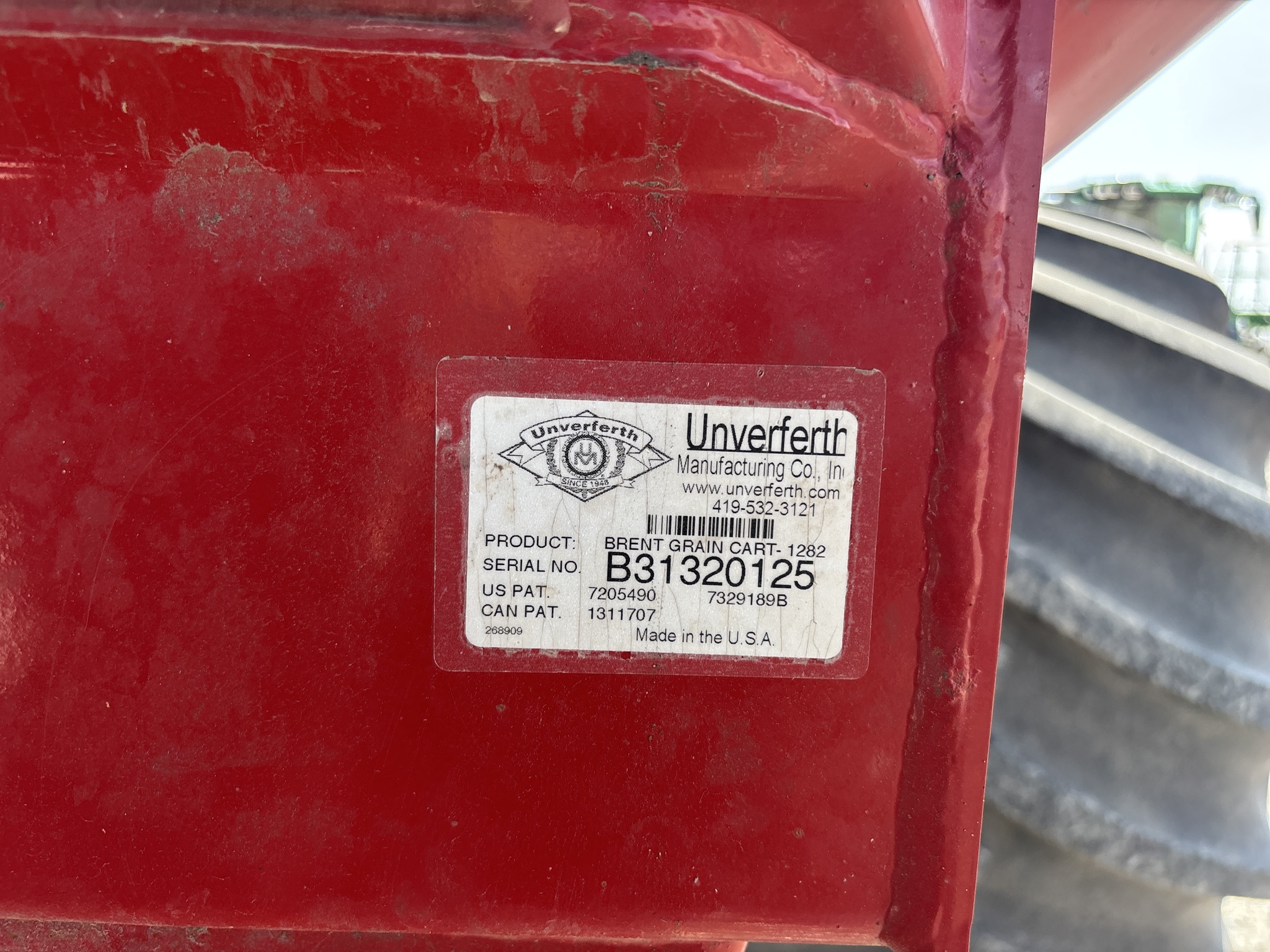 2013 Brent 1282 Grain Cart