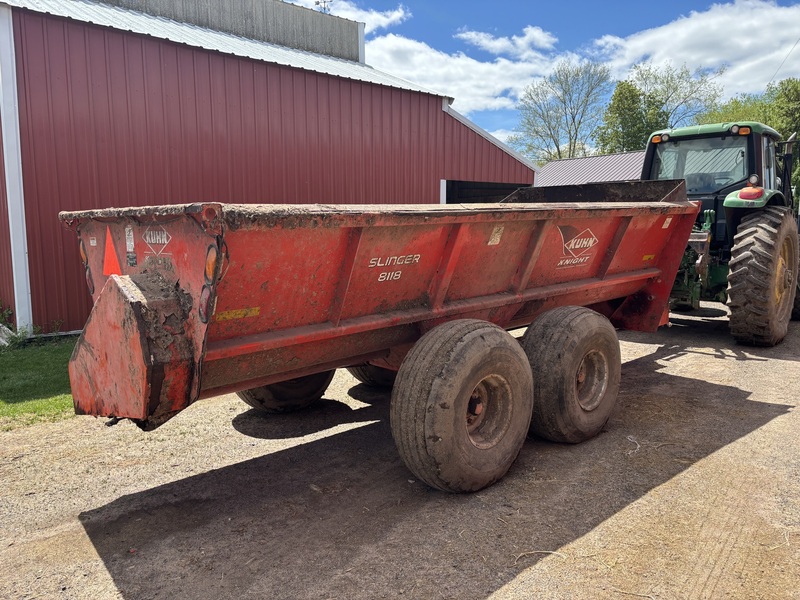 kn’5 Used Kuhn Knight 8118 Manure Spreaders for Sale - 5 Listings