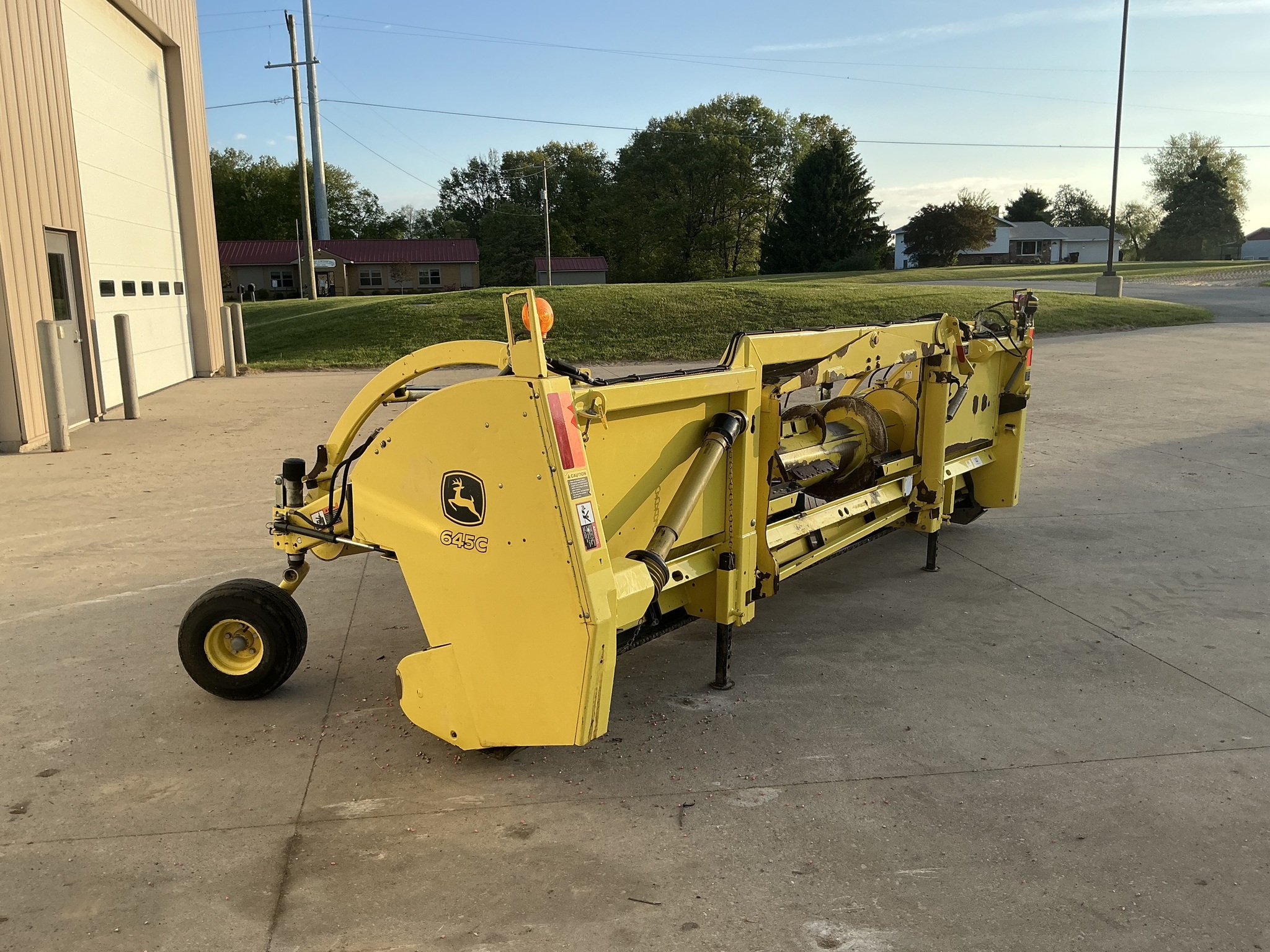 2014 John Deere 645C Forage Harvester Head