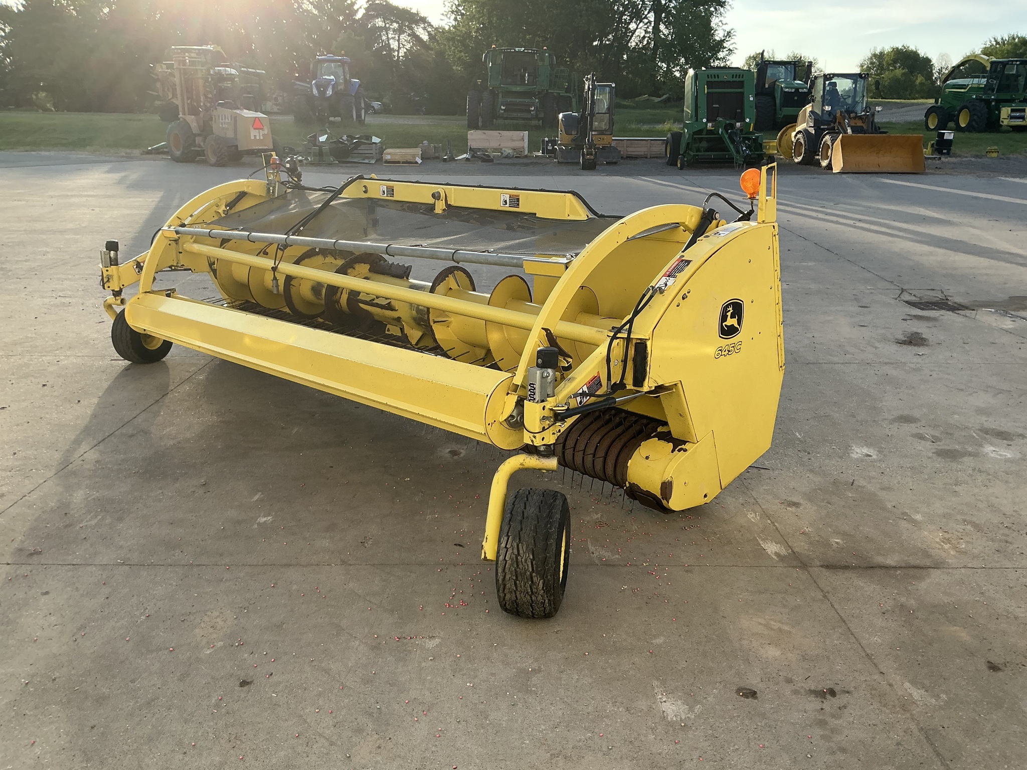 2014 John Deere 645C Forage Harvester Head