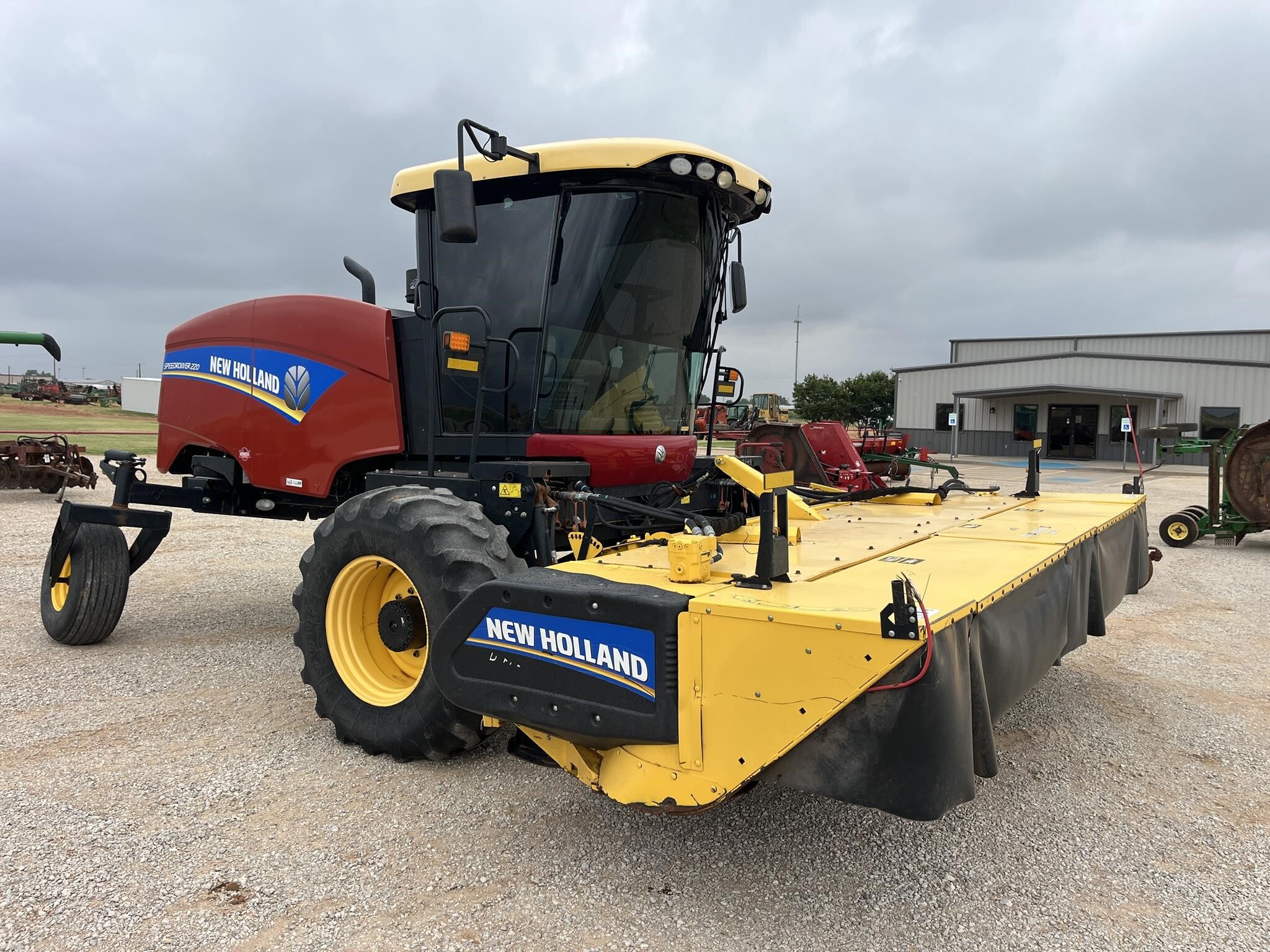 2019 New Holland Speedrower 220 Self-Propelled Windrowers and Swather
