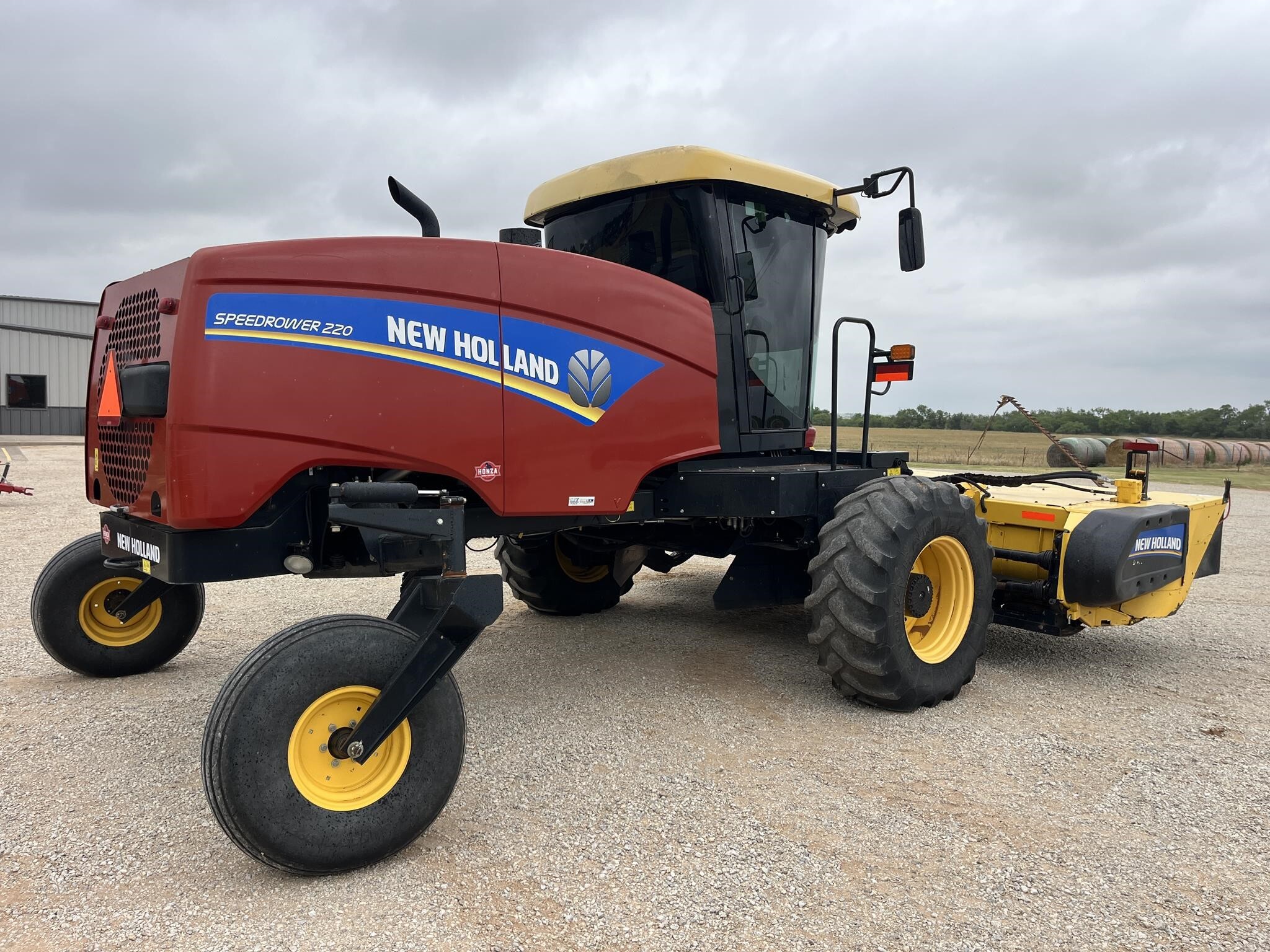 2019 New Holland Speedrower 220 Self-Propelled Windrowers and Swather