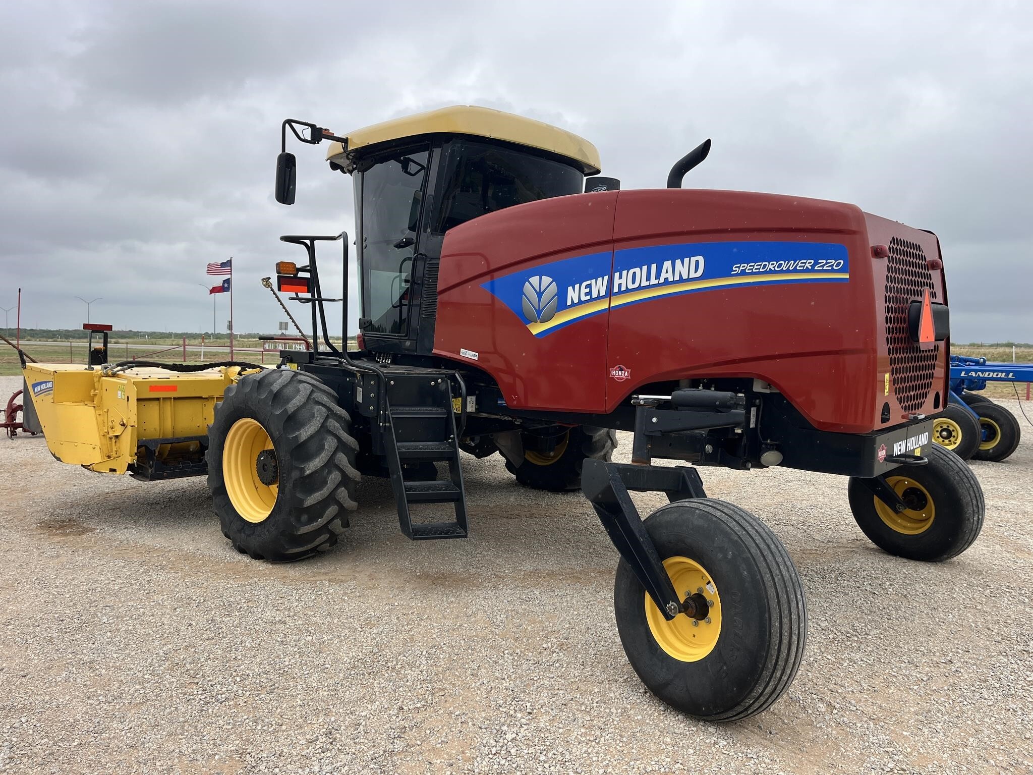 2019 New Holland Speedrower 220 Self-Propelled Windrowers and Swather