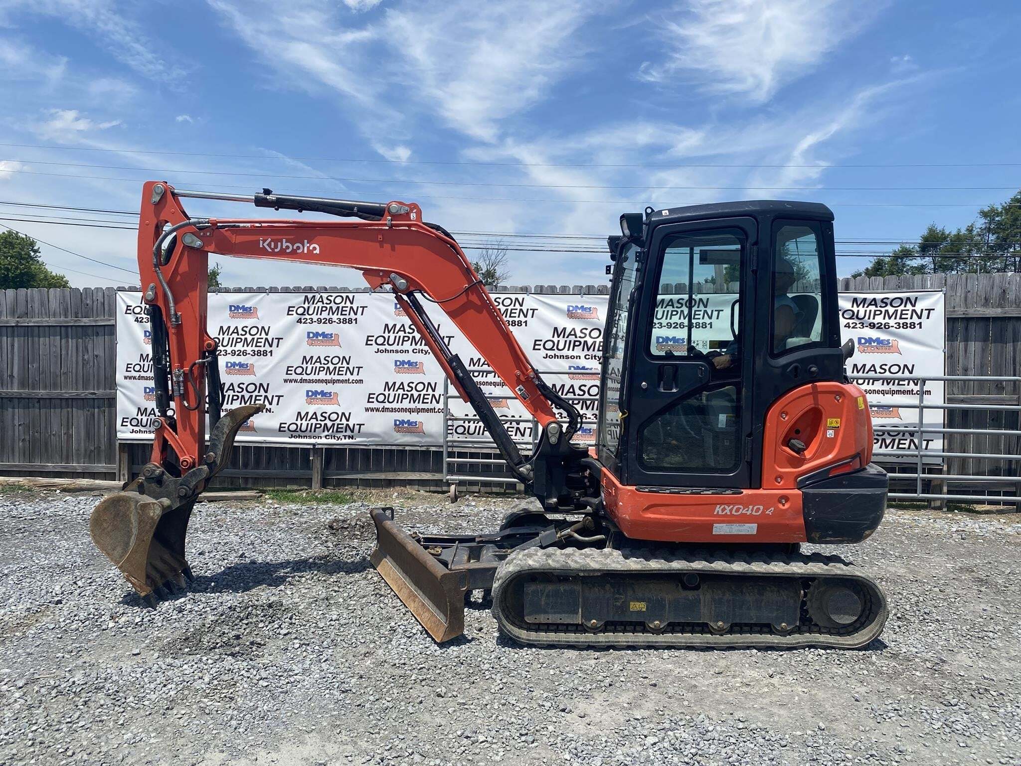 2021 Kubota KX040-4 Mini Excavator