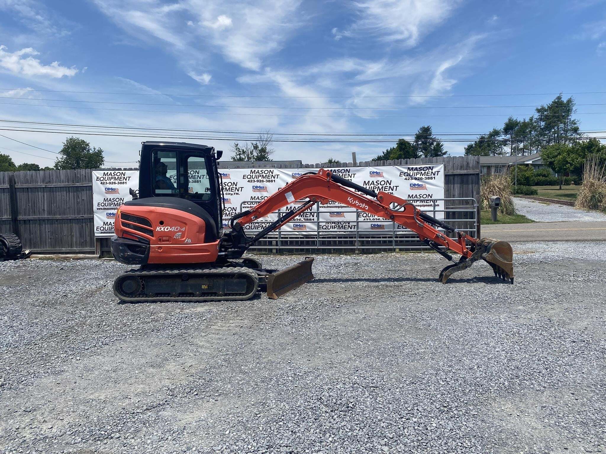 2021 Kubota KX040-4 Mini Excavator