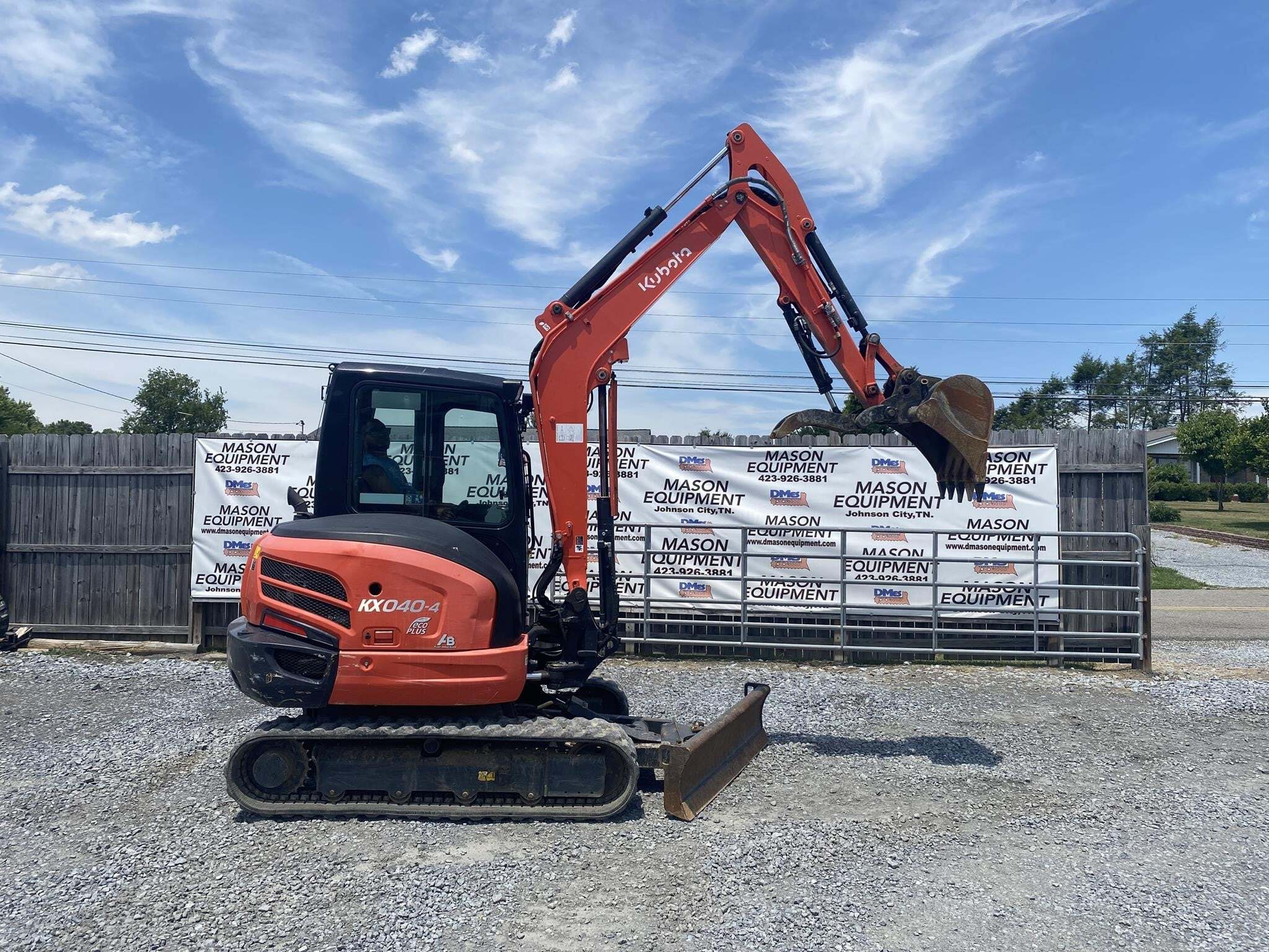 2021 Kubota KX040-4 Mini Excavator
