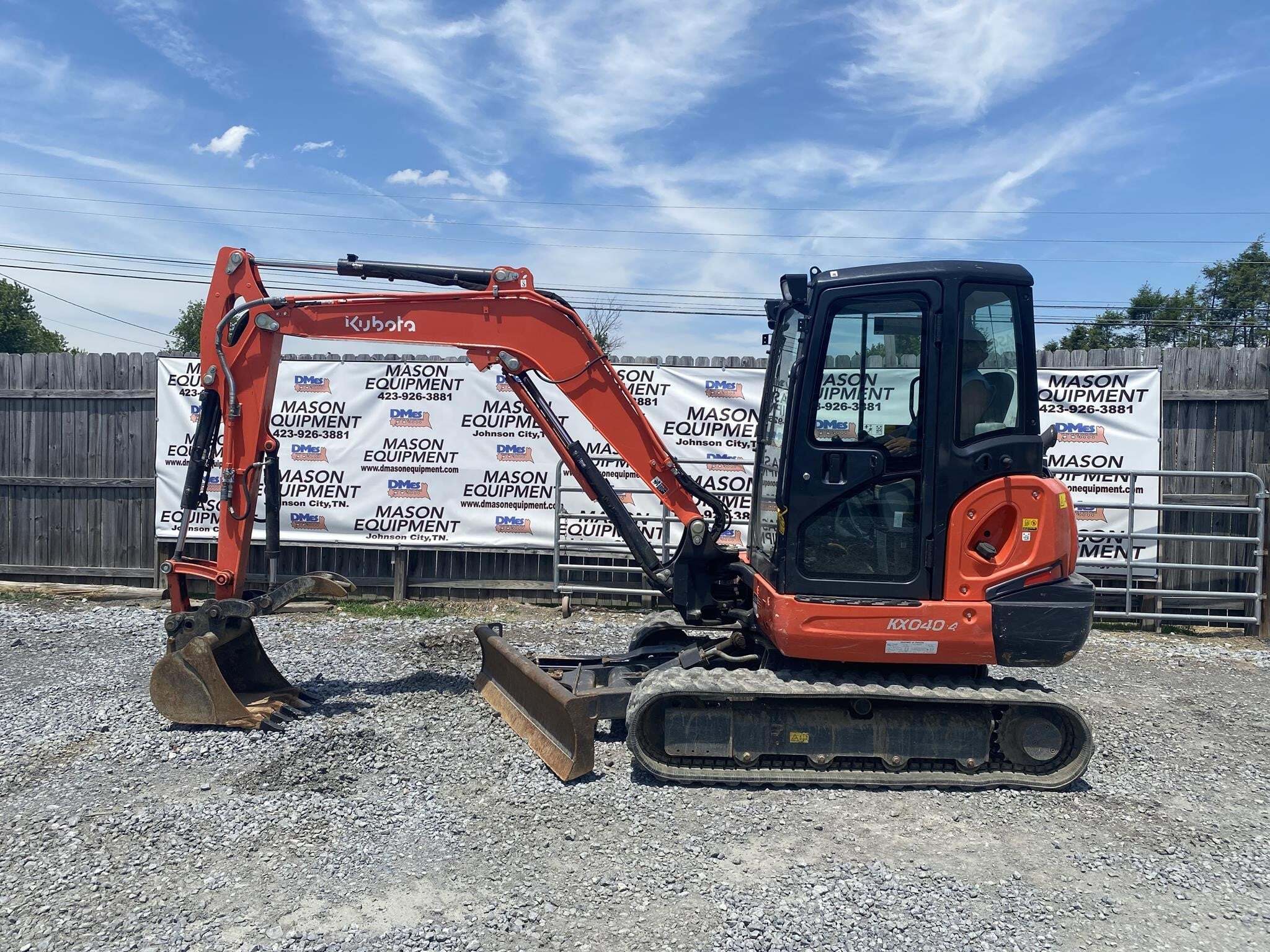 2021 Kubota KX040-4 Mini Excavator