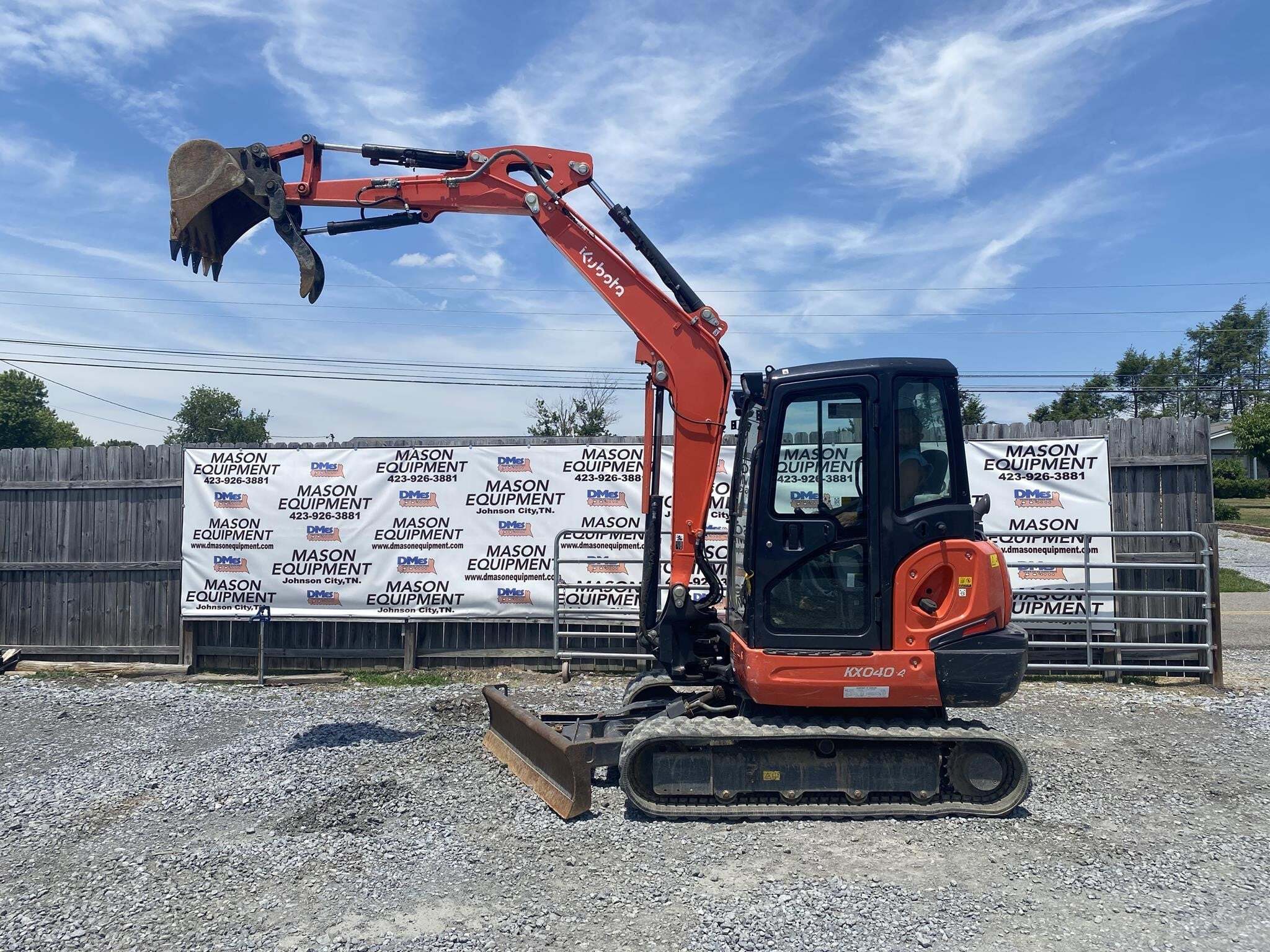 2021 Kubota KX040-4 Mini Excavator