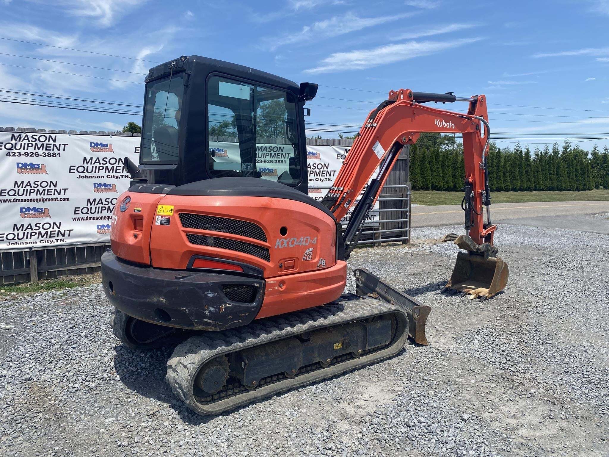 2021 Kubota KX040-4 Mini Excavator