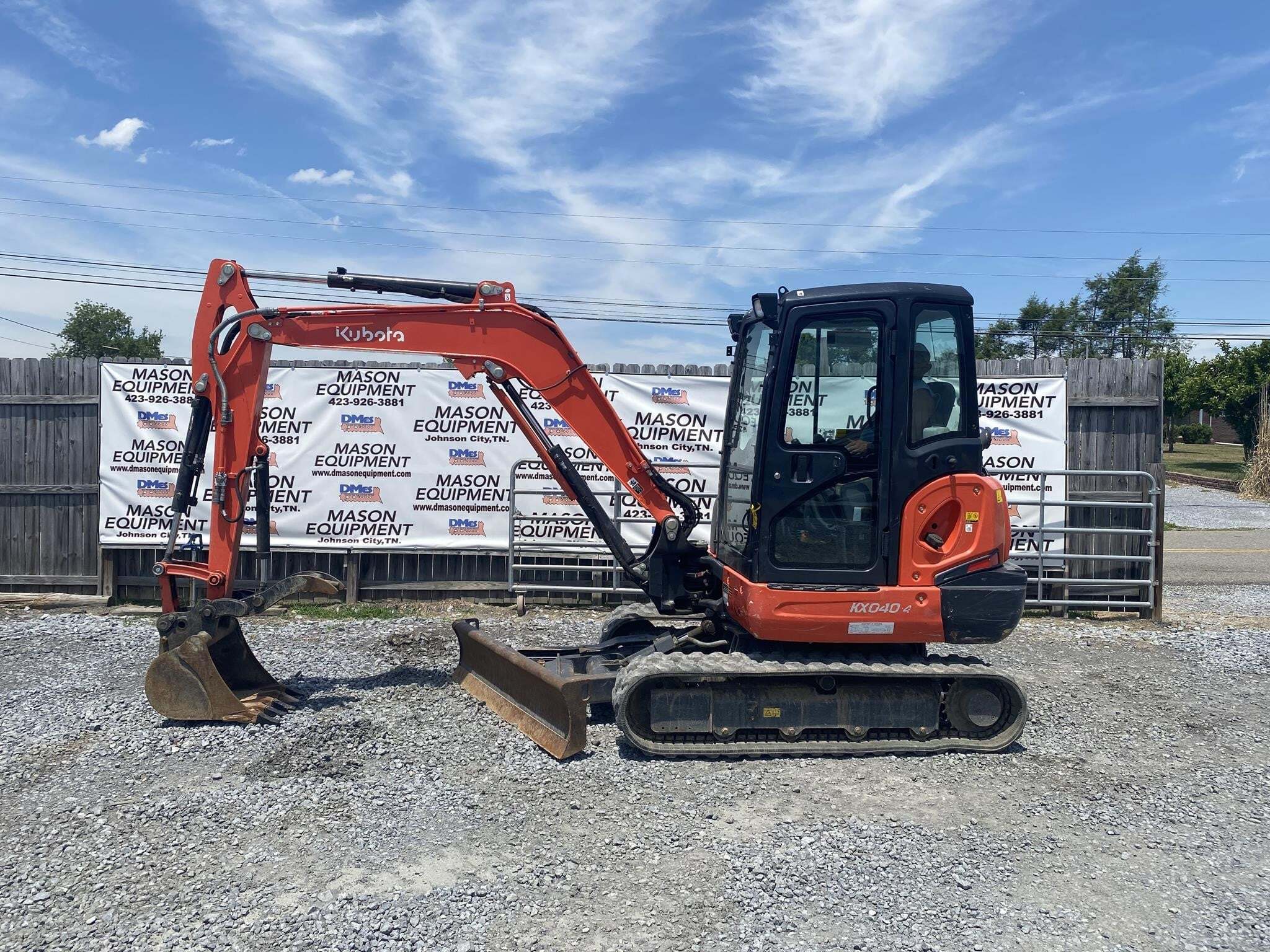 2021 Kubota KX040-4 Mini Excavator