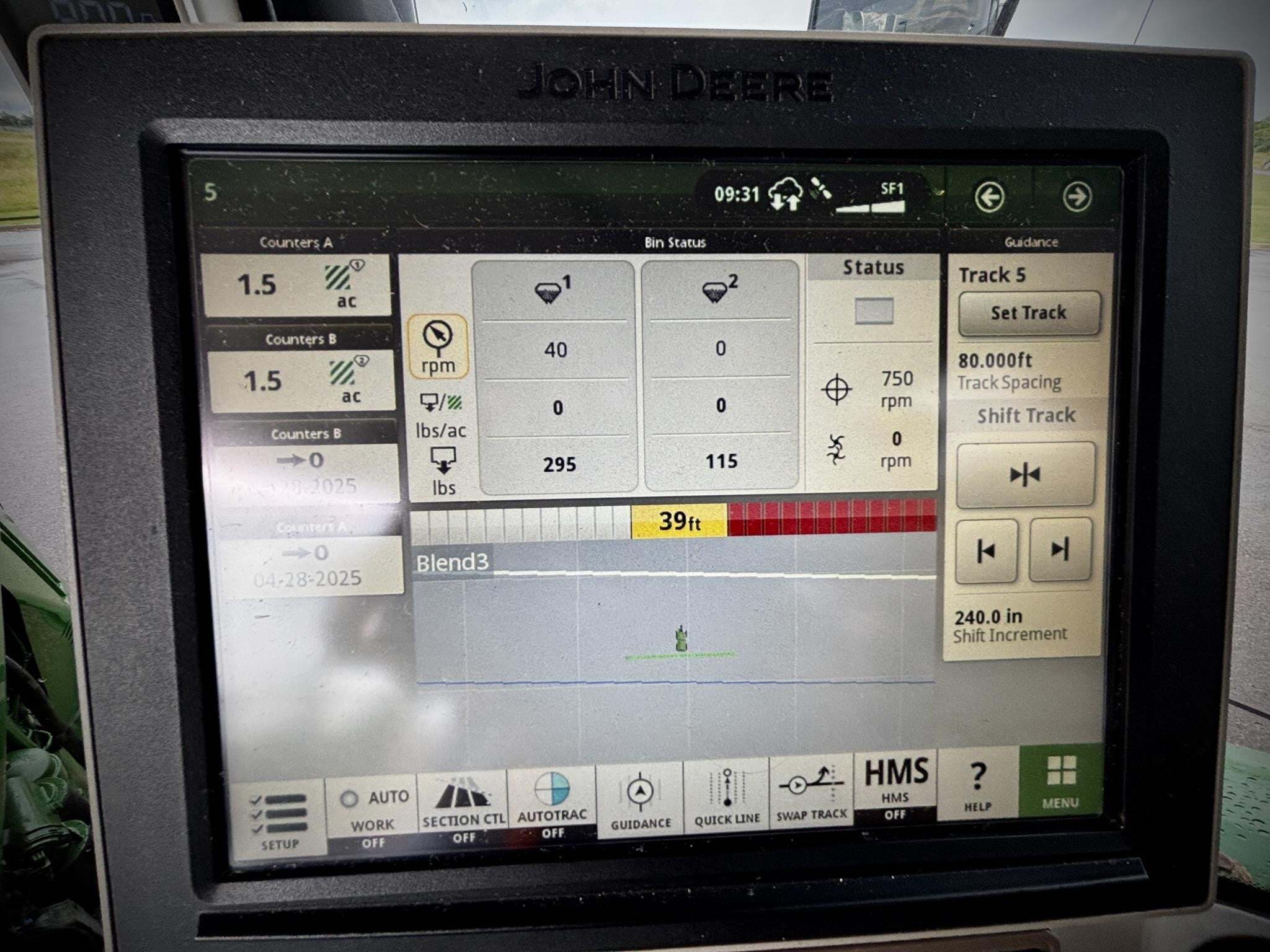 2018 John Deere R4045 Self-Propelled Sprayer