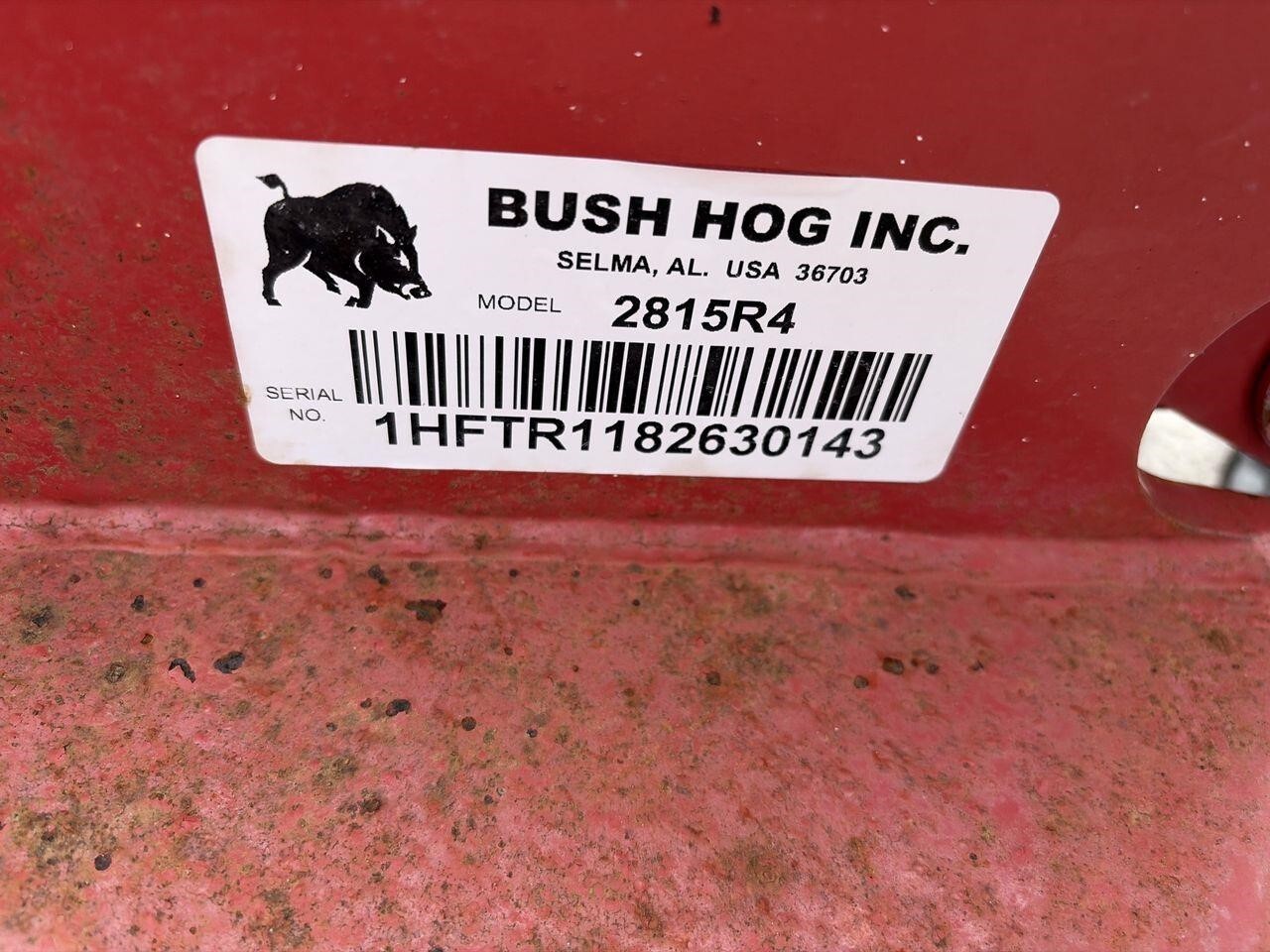 2018 Bush Hog 2815R4 Rotary Cutter