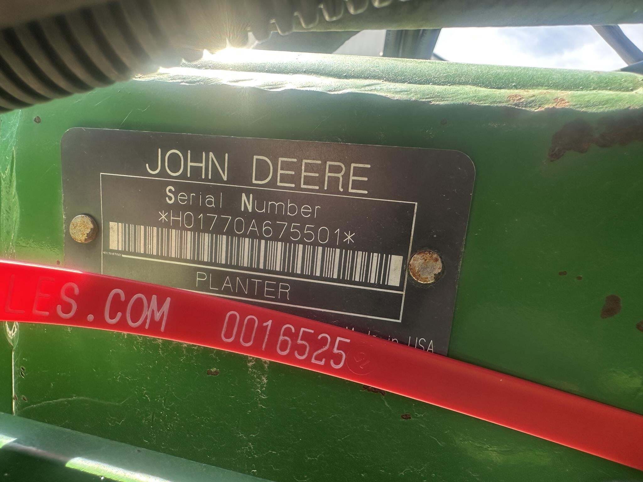 1998 John Deere 1770 Planter