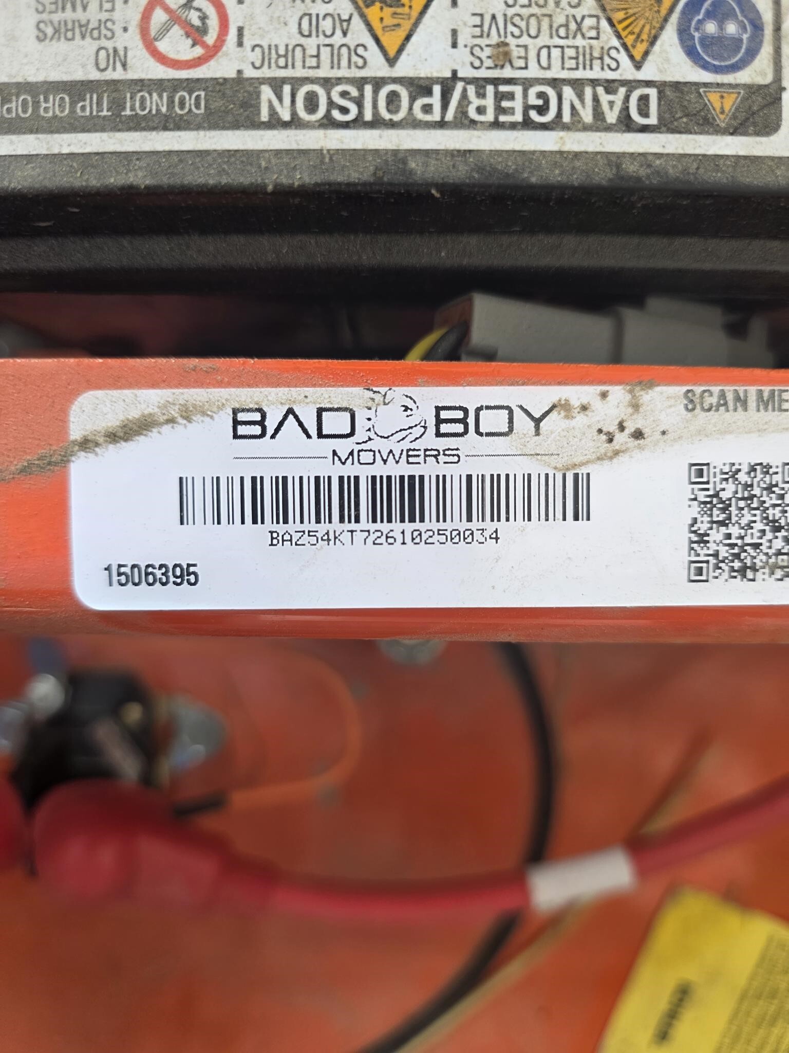 2025 Bad Boy ZT AVENGER 5400 Lawn Mower