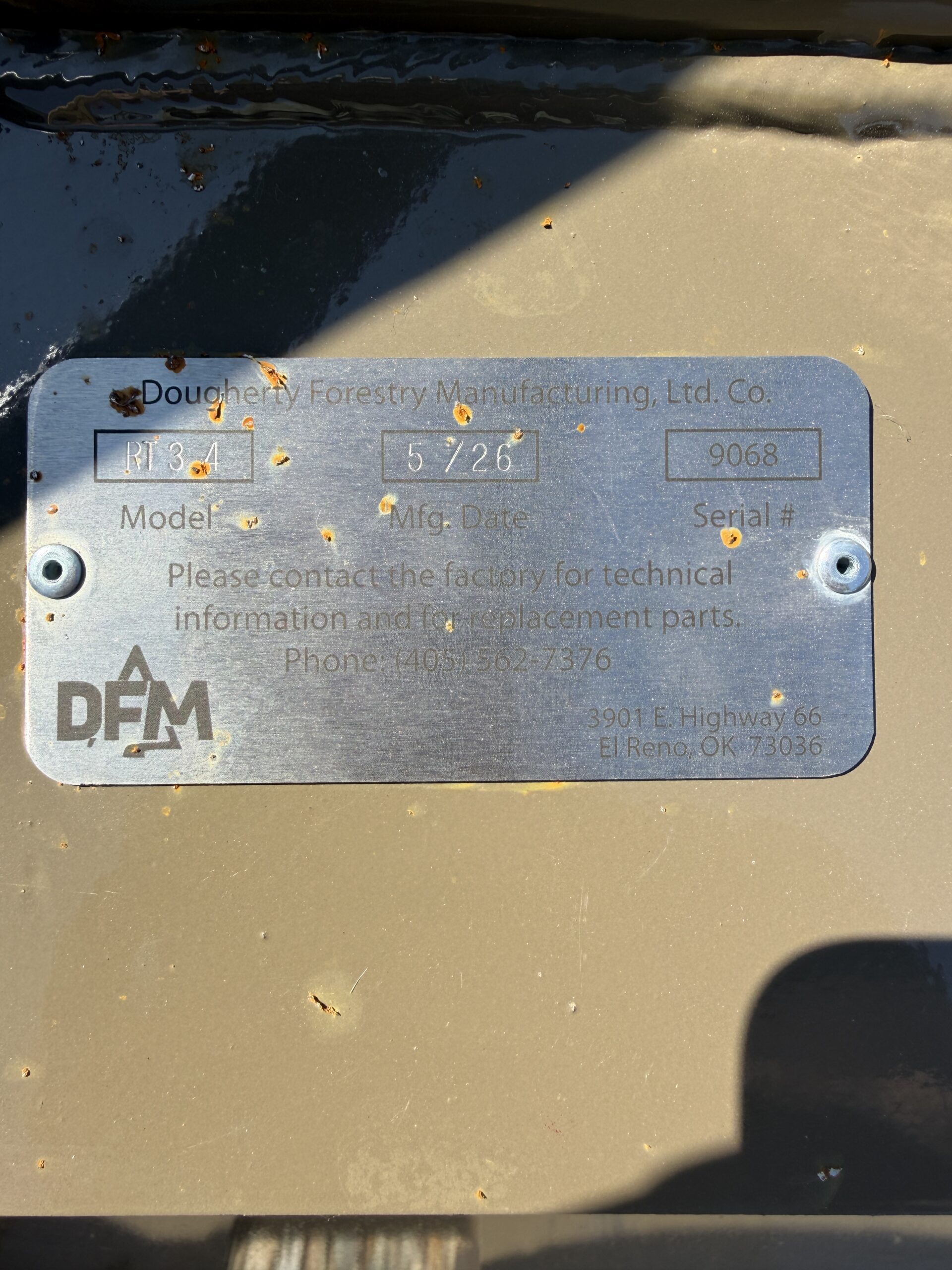 2026 Dougherty RT3400 Forestry and Mining