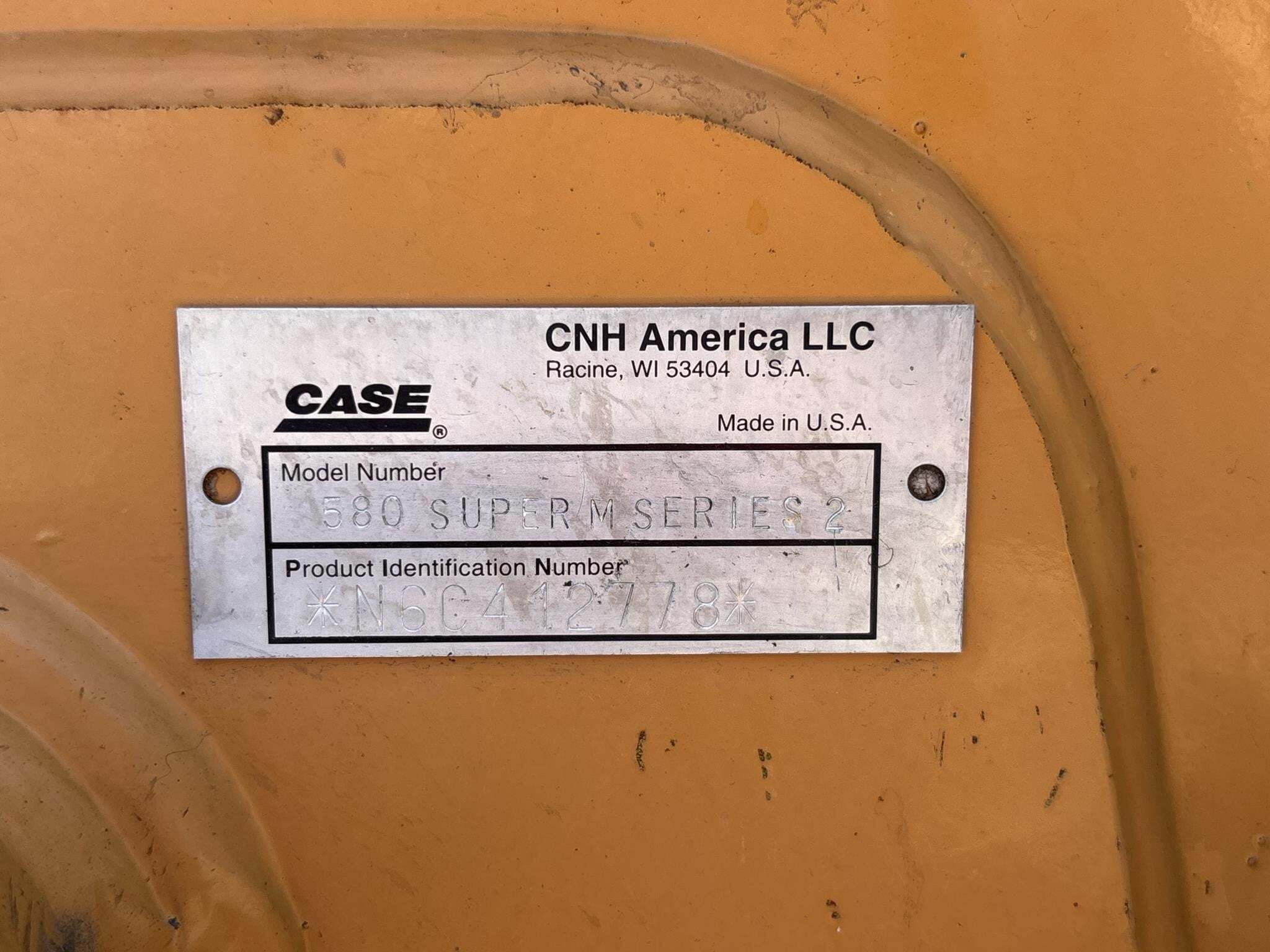 2007 Case 580SM Backhoe