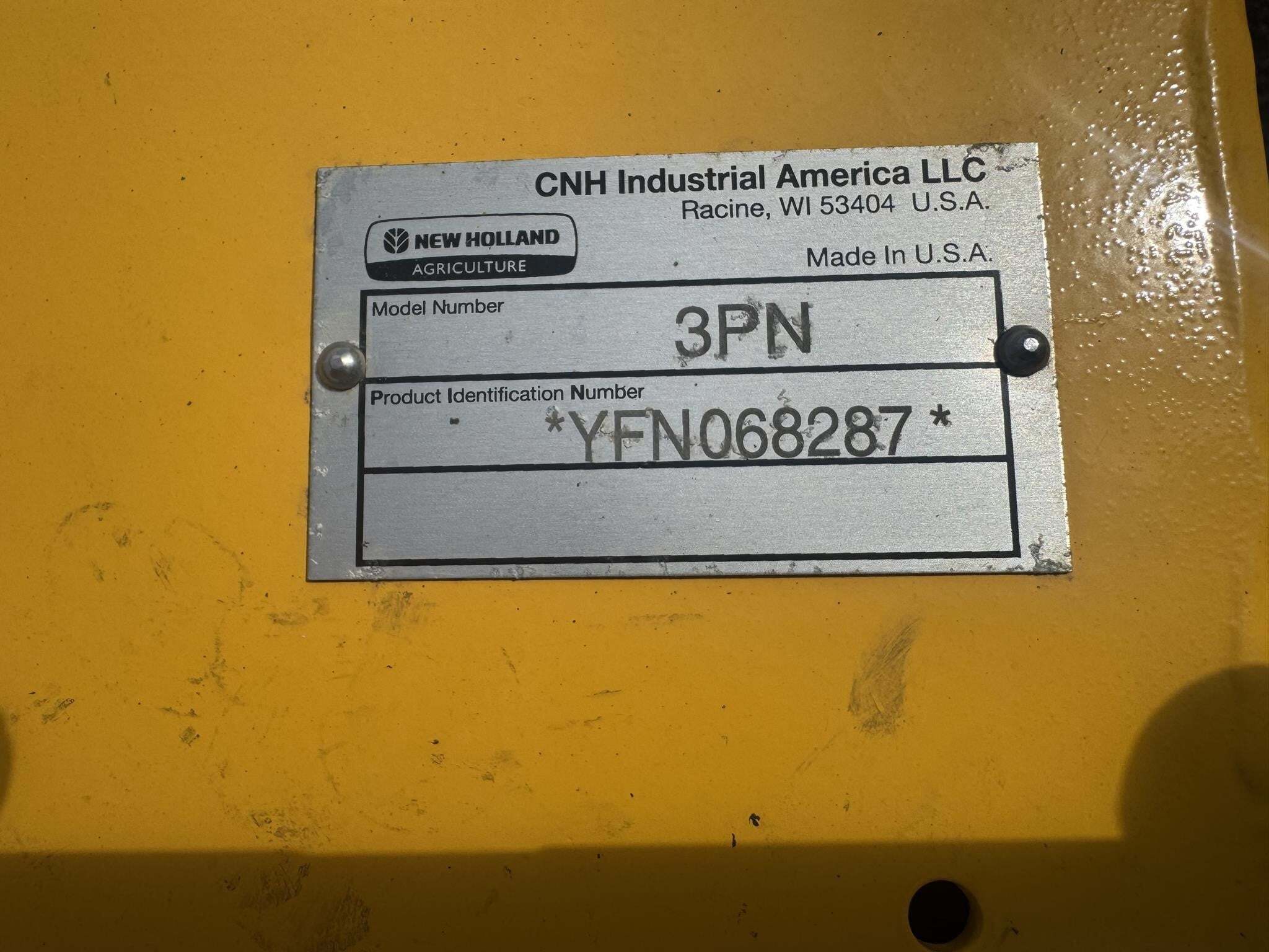 2015 New Holland 3PN Pull-Type Forage Harvester