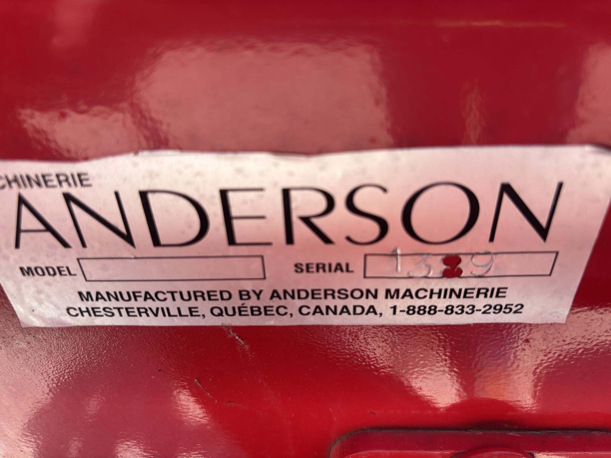  Anderson RB9000 Bale Wrapper