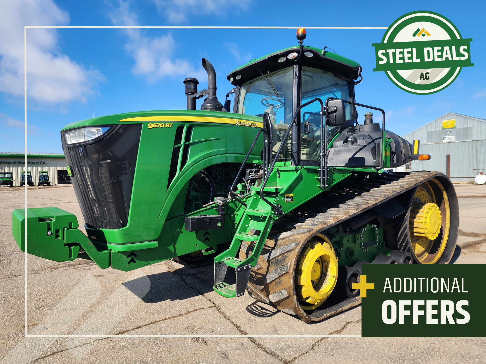 2015 John Deere 9570RT Tractor
