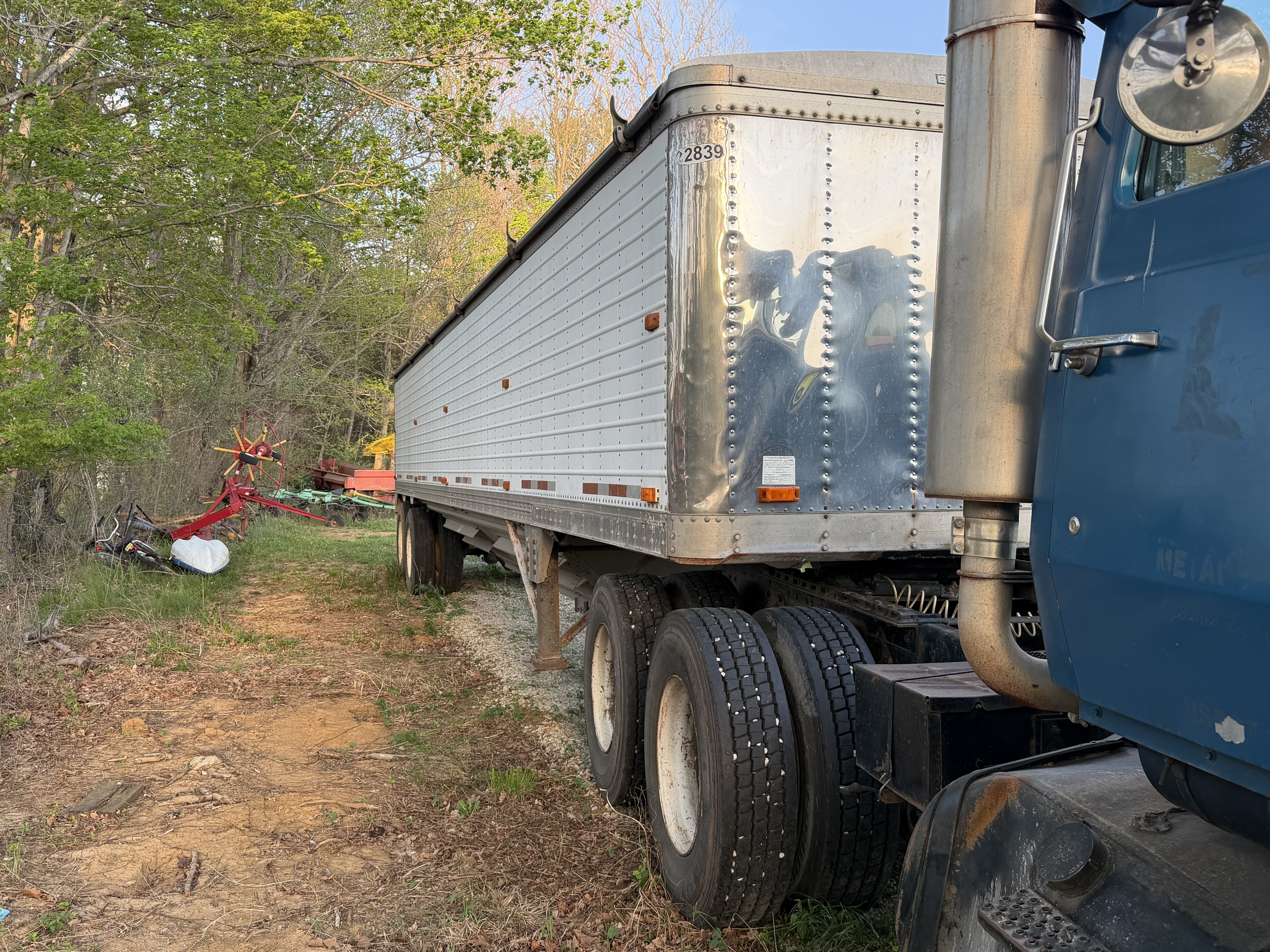 1993 Timpte 40 FT HOPPER Grain Trailer