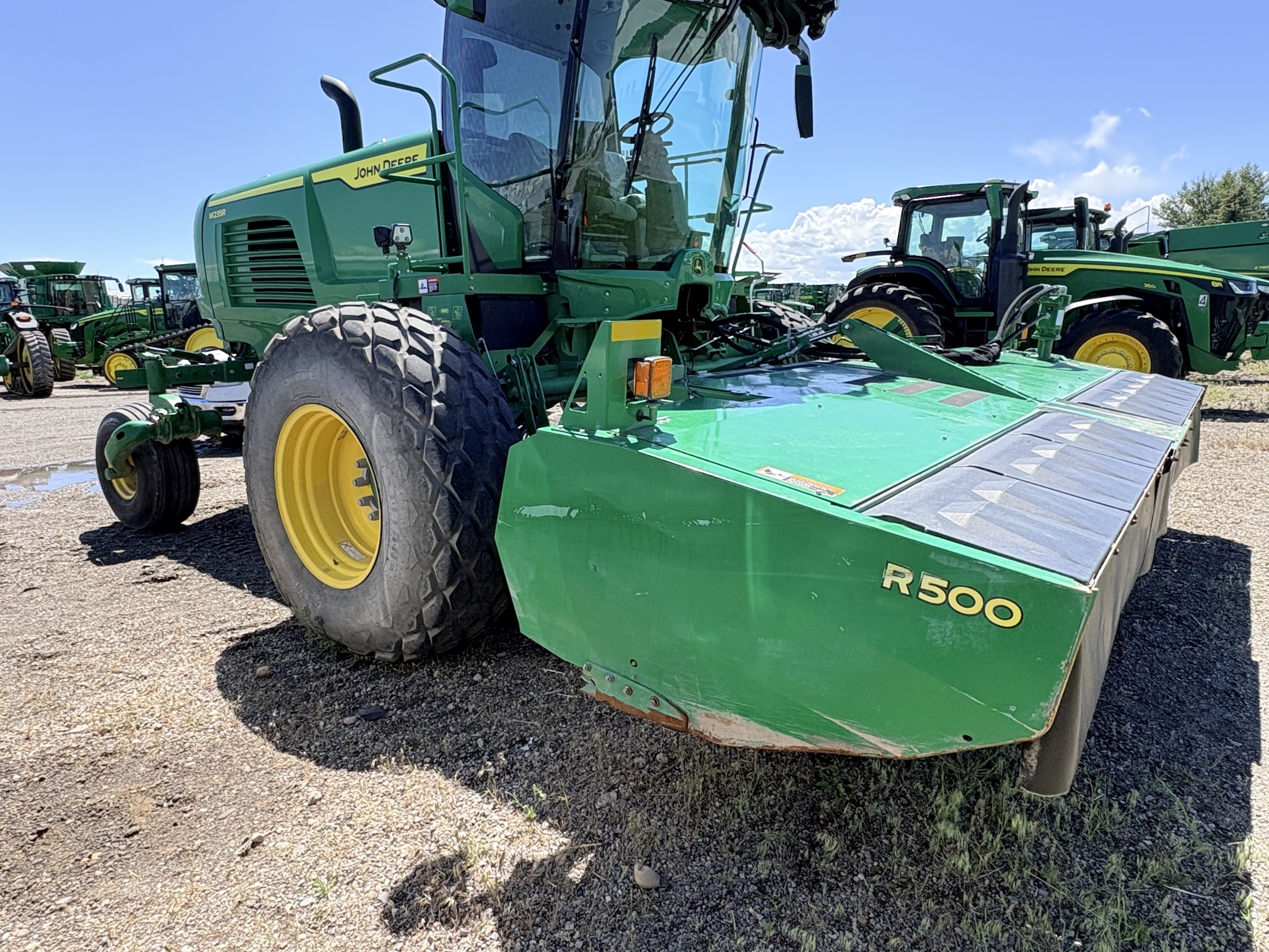 2023 John Deere W235R Self-Propelled Windrowers and Swather