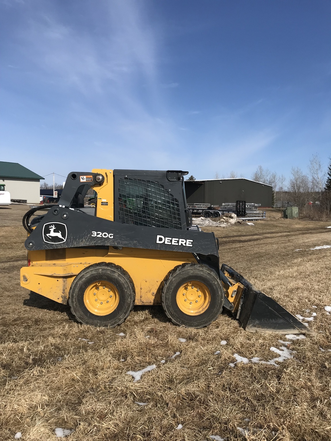 2021 Deere 320G Skid Steer