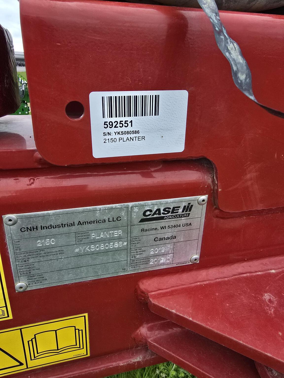 2020 Case IH 2150 Planter