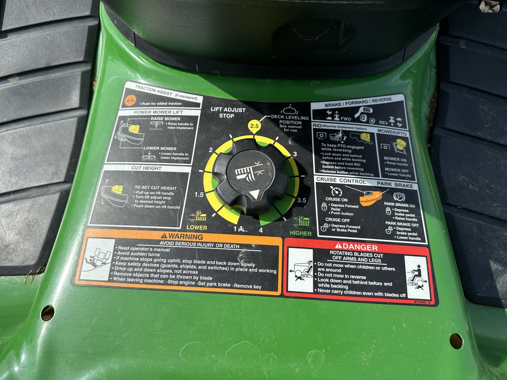 2021 John Deere X390 Lawn Mower