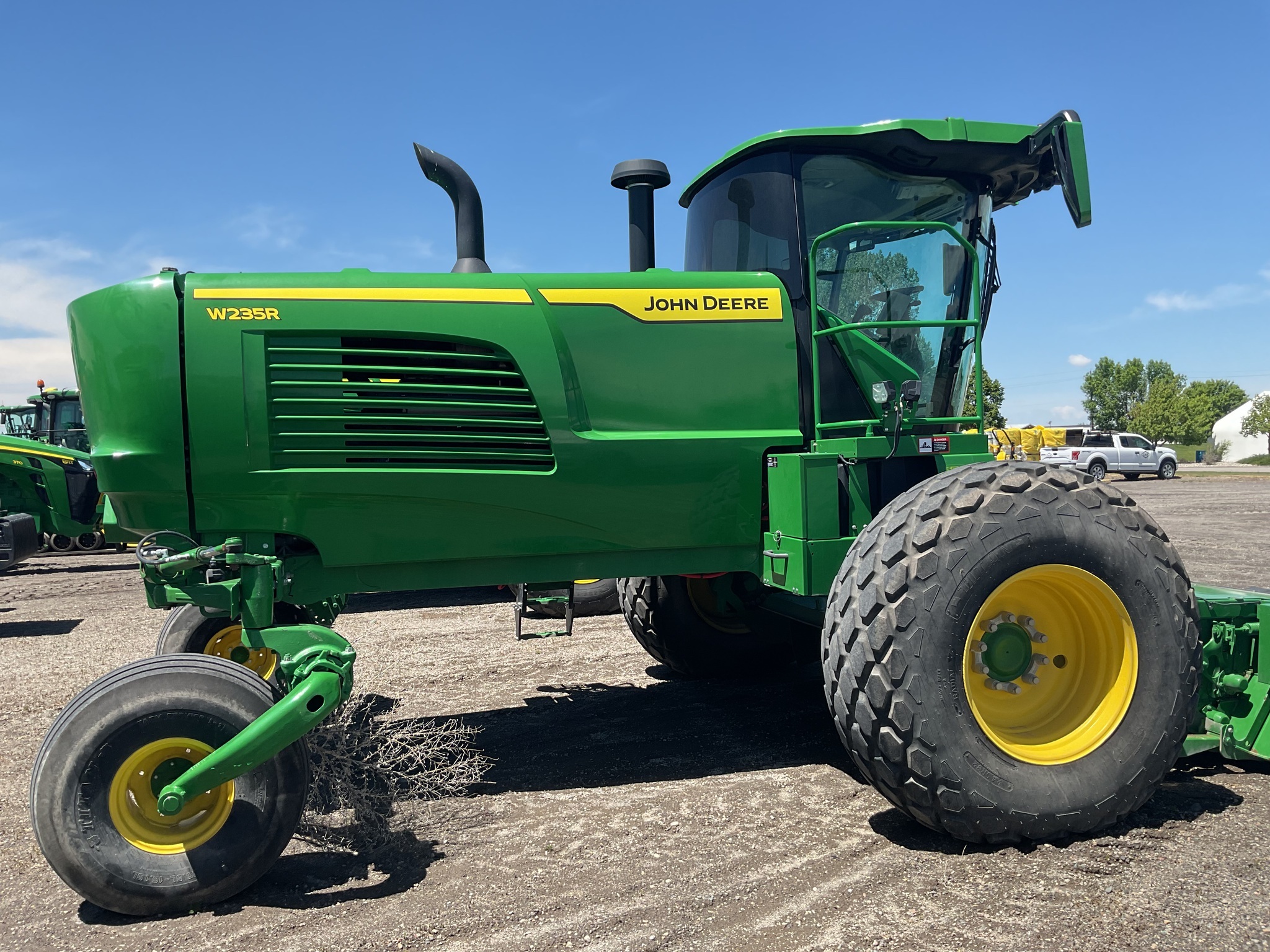 2023 John Deere W235R Self-Propelled Windrowers and Swather