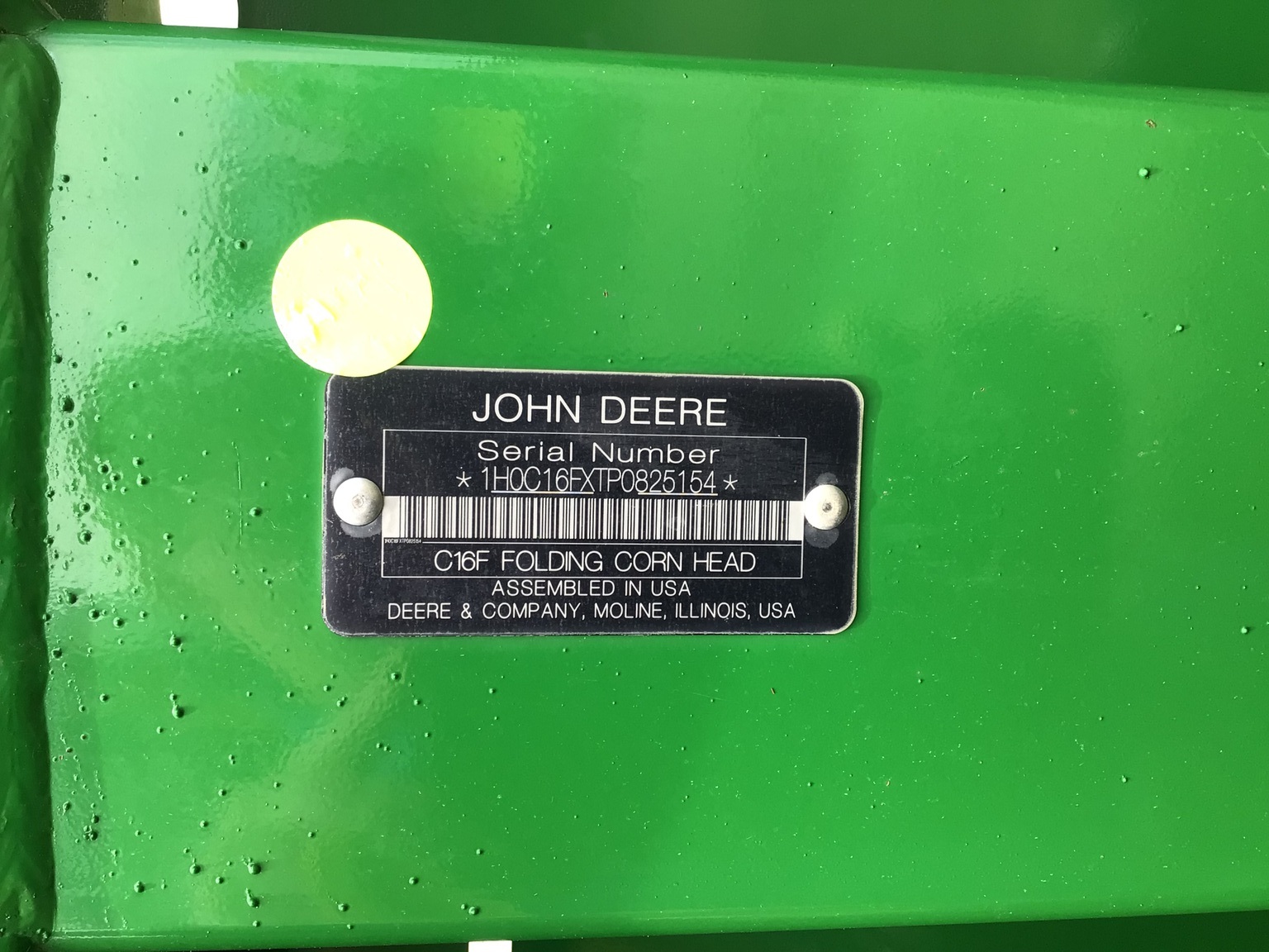 2023 John Deere C16F Corn Head