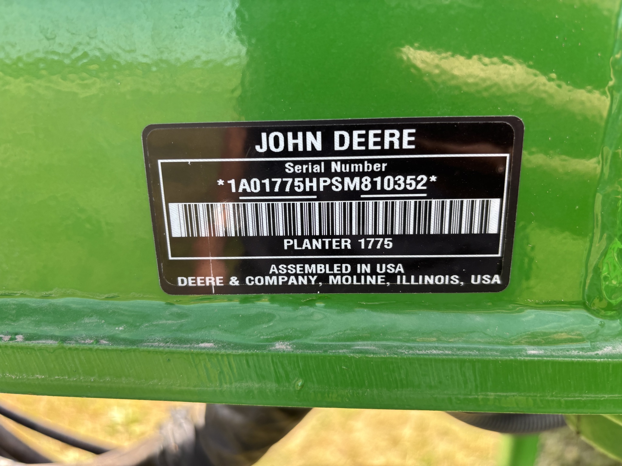 2025 John Deere 1775NT Planter