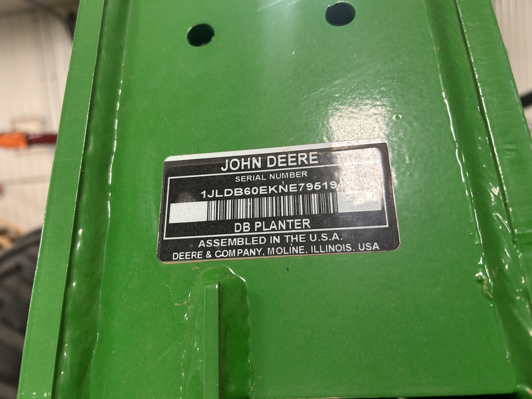 2022 John Deere DB60 Planter