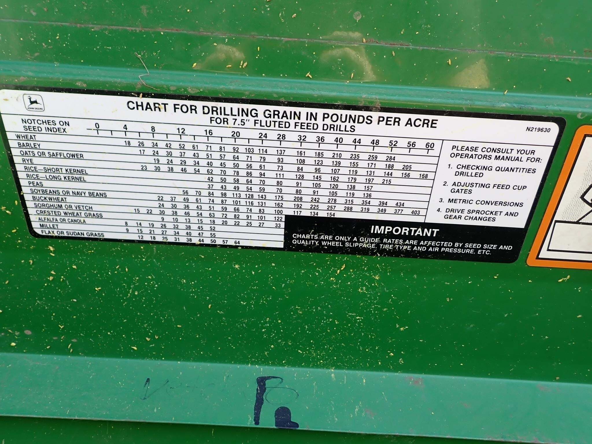 2009 John Deere 1590 Drill
