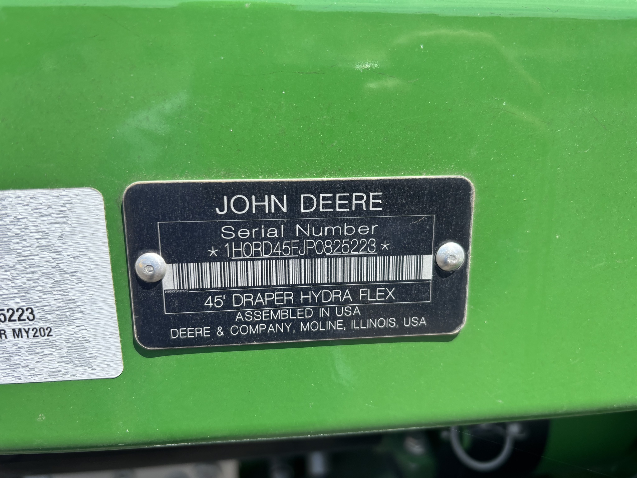 2023 John Deere RD45F Platform
