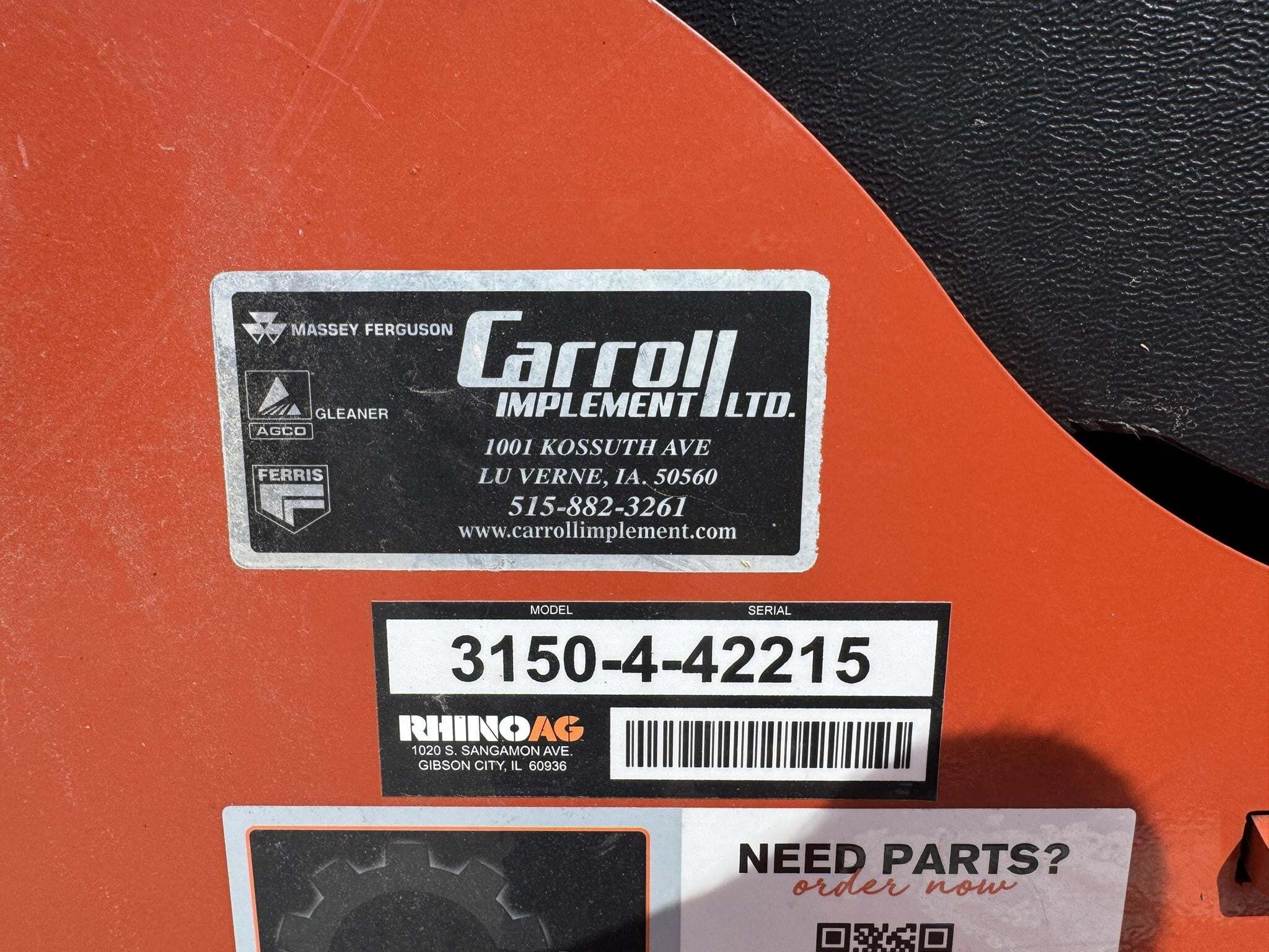 2022 Rhino 3150 Rotary Cutter
