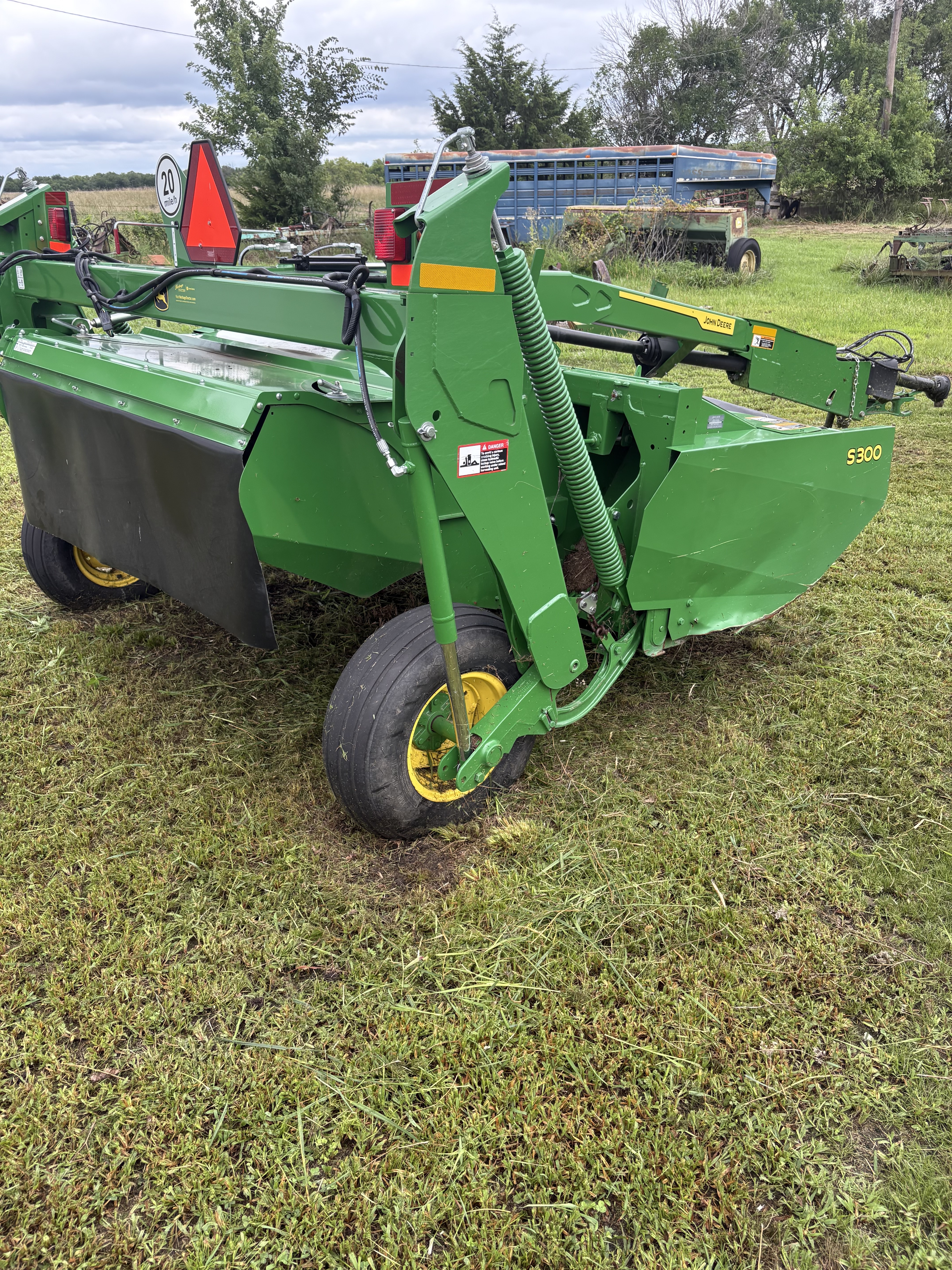 2022 John Deere S300 Mower Conditioner