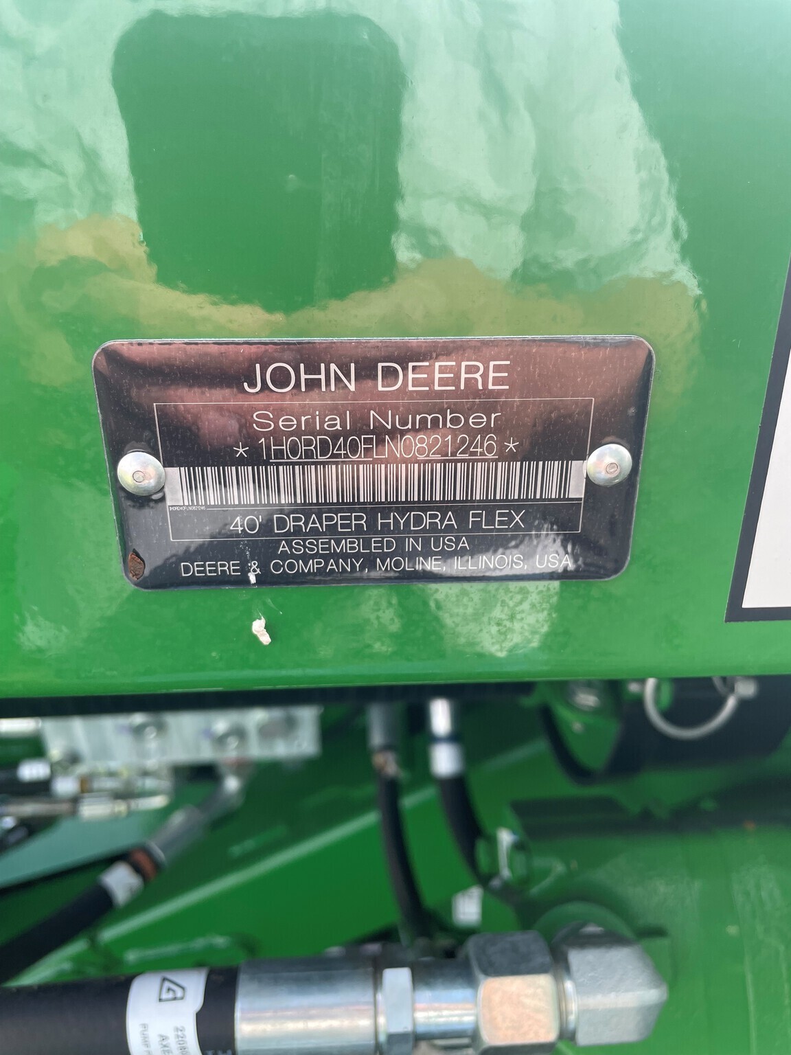 2022 John Deere RD40F Platform